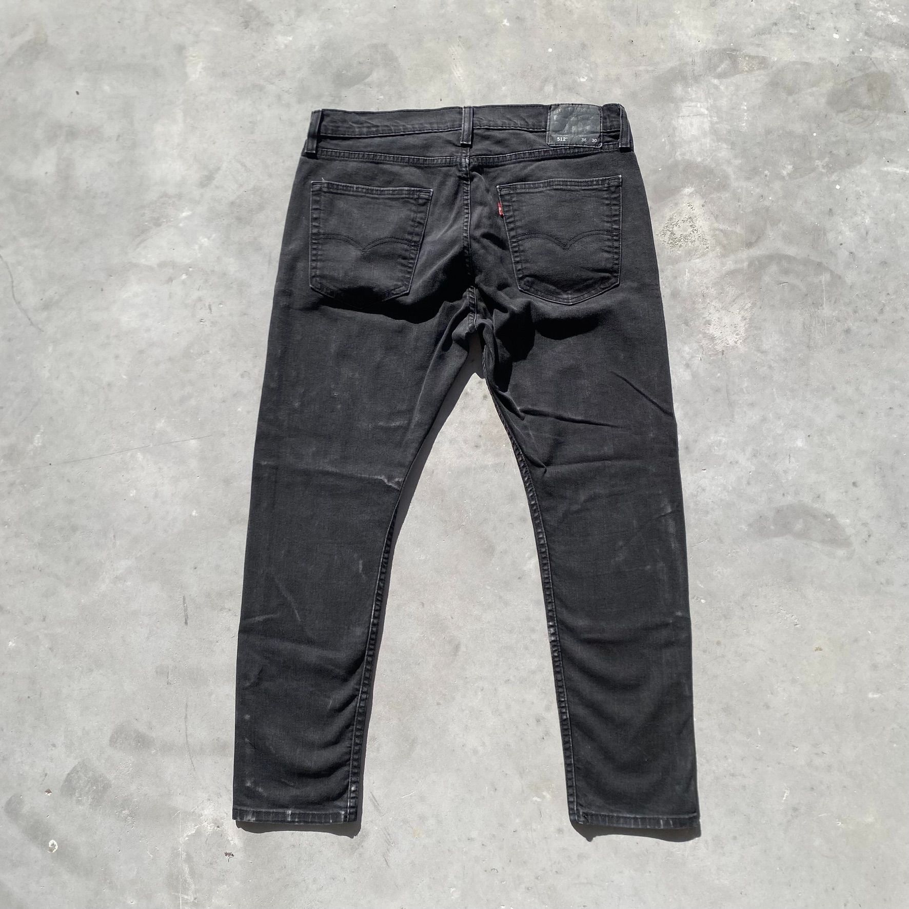 Levi's Vintage Y2K Levi's 512 Jeans Black Slim Taper Pants Size US 36 / EU 52 - 5 Thumbnail