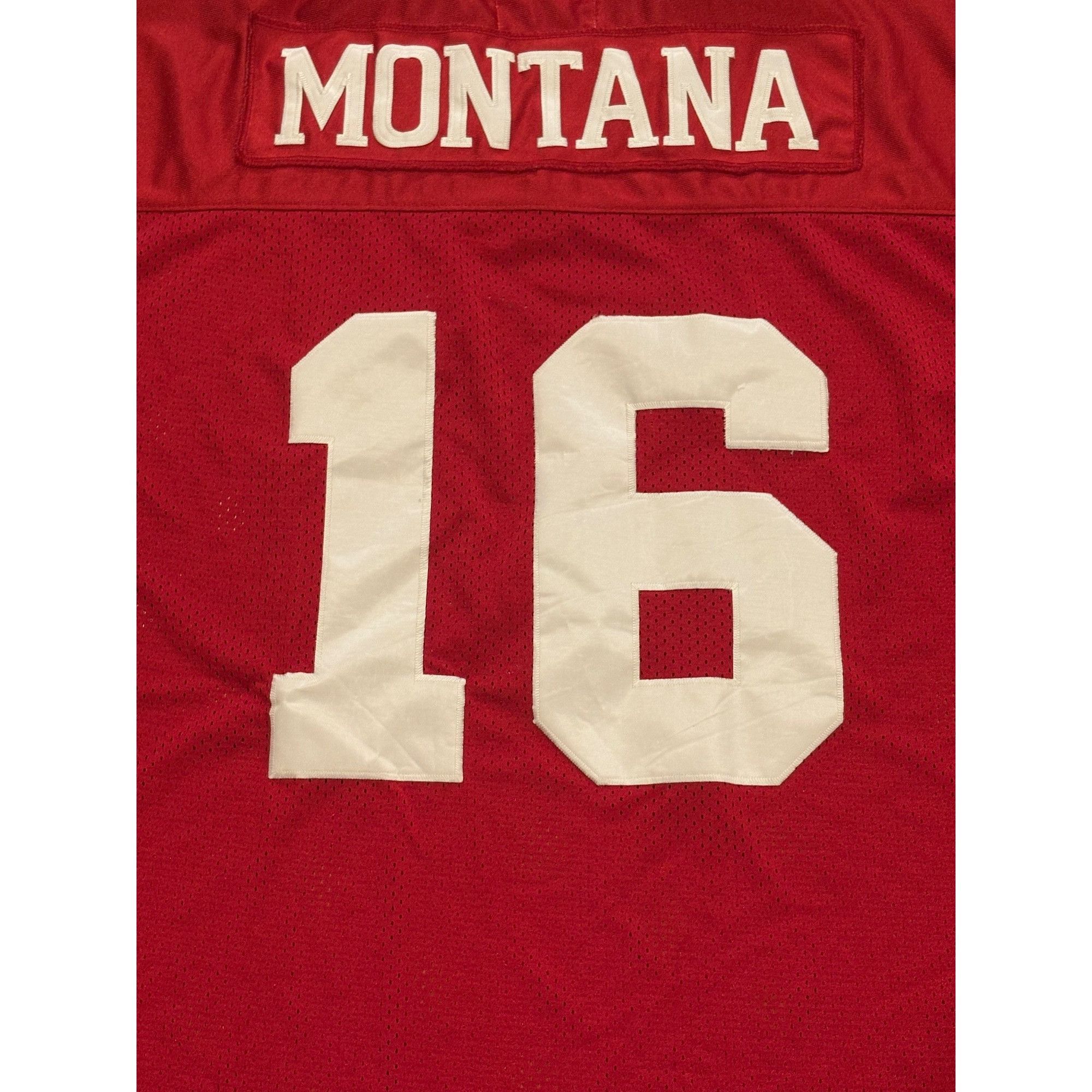 Mitchell & Ness Mitchell & Ness 1989 San Francisco 49ers Joe Montana #16 NFL Size US XXL / EU 58 / 5 - 6 Thumbnail