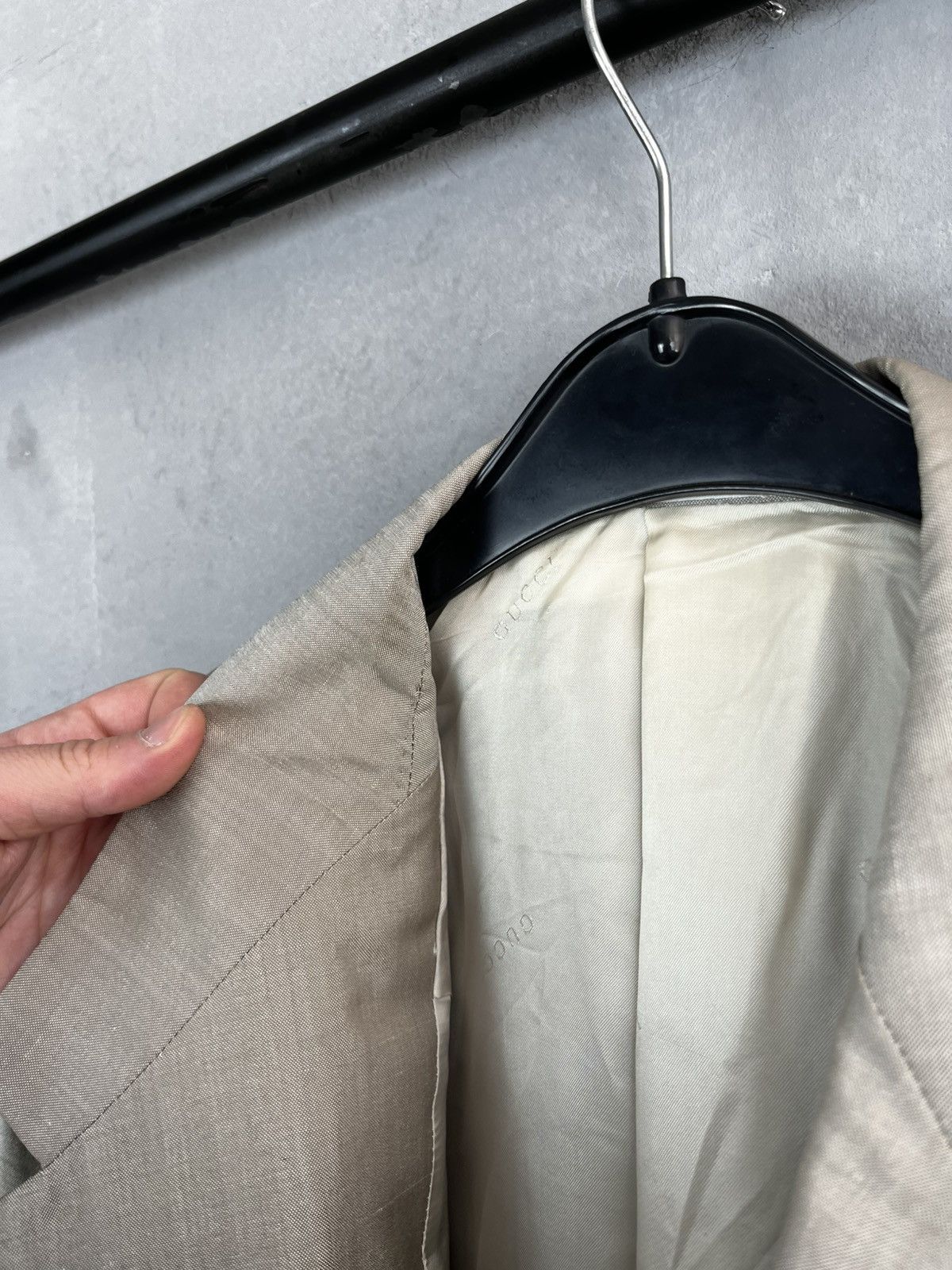 Gucci × Vintage Gucci blazer jacket vintage 90s Size 52R - 14 Thumbnail