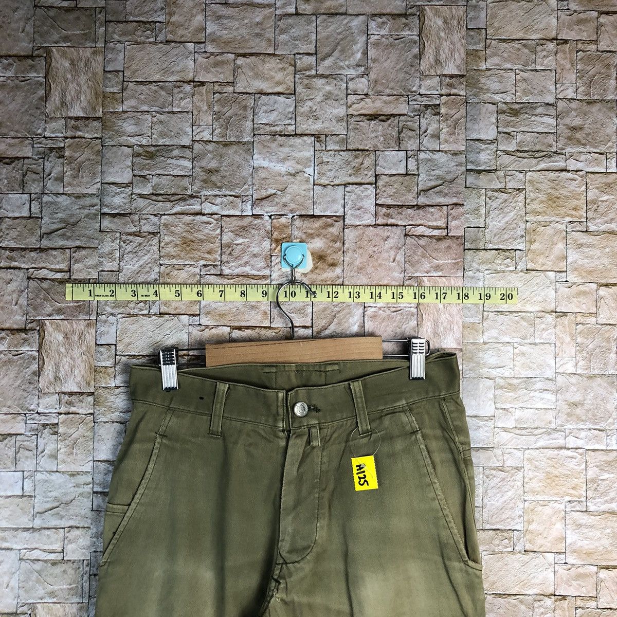 Japanese Brand Japan vintage faded Green utility Cargo Pants #A125 Size US 30 / EU 46 - 4 Thumbnail