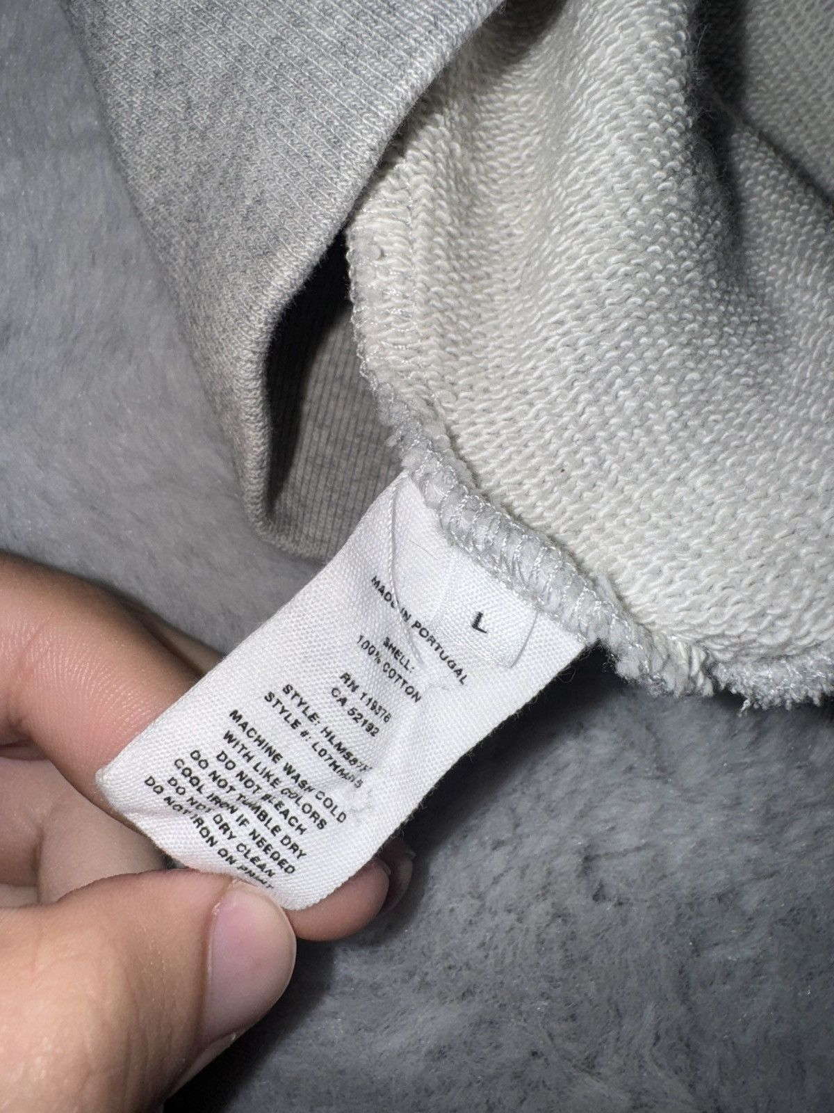 Helmut Lang Helmut Lang Hoodie Size US L / EU 52-54 / 3 - 5 Thumbnail