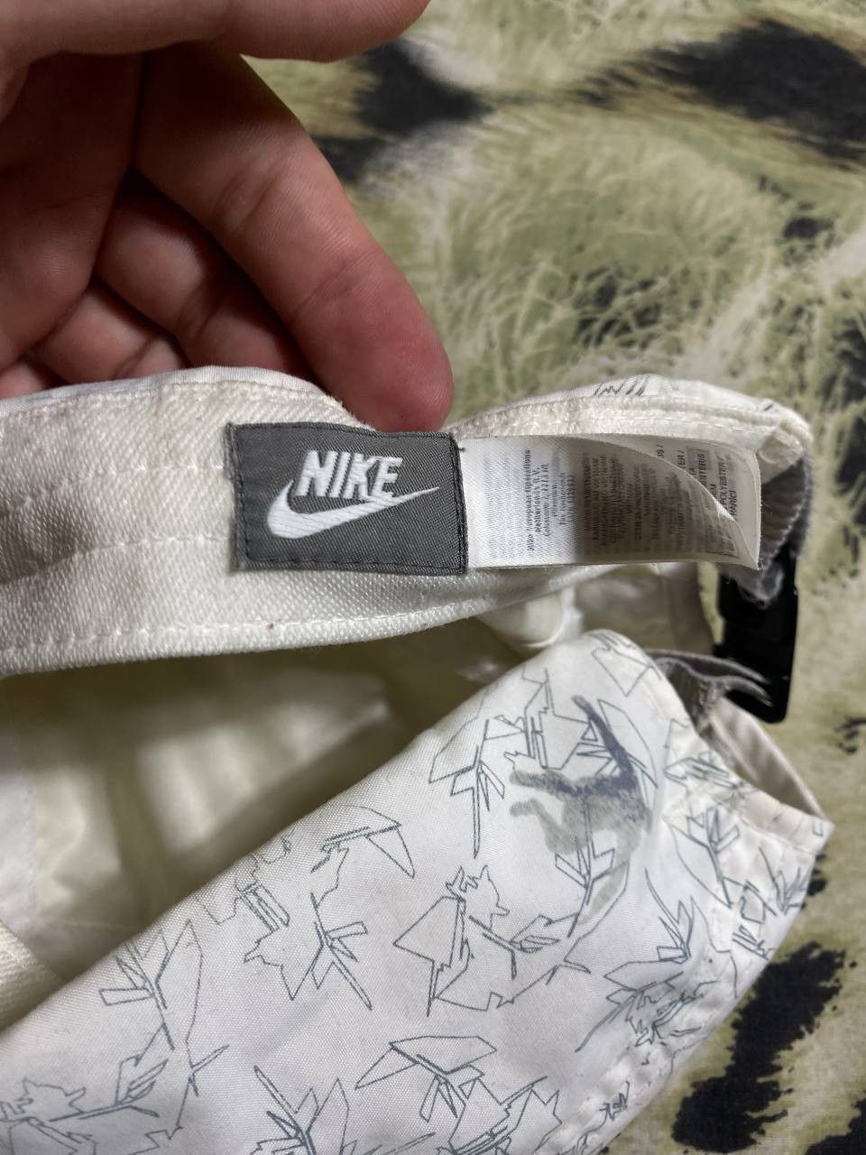 Nike × Vintage Nike Swoosh Vintage Cap Size ONE SIZE - 5 Thumbnail