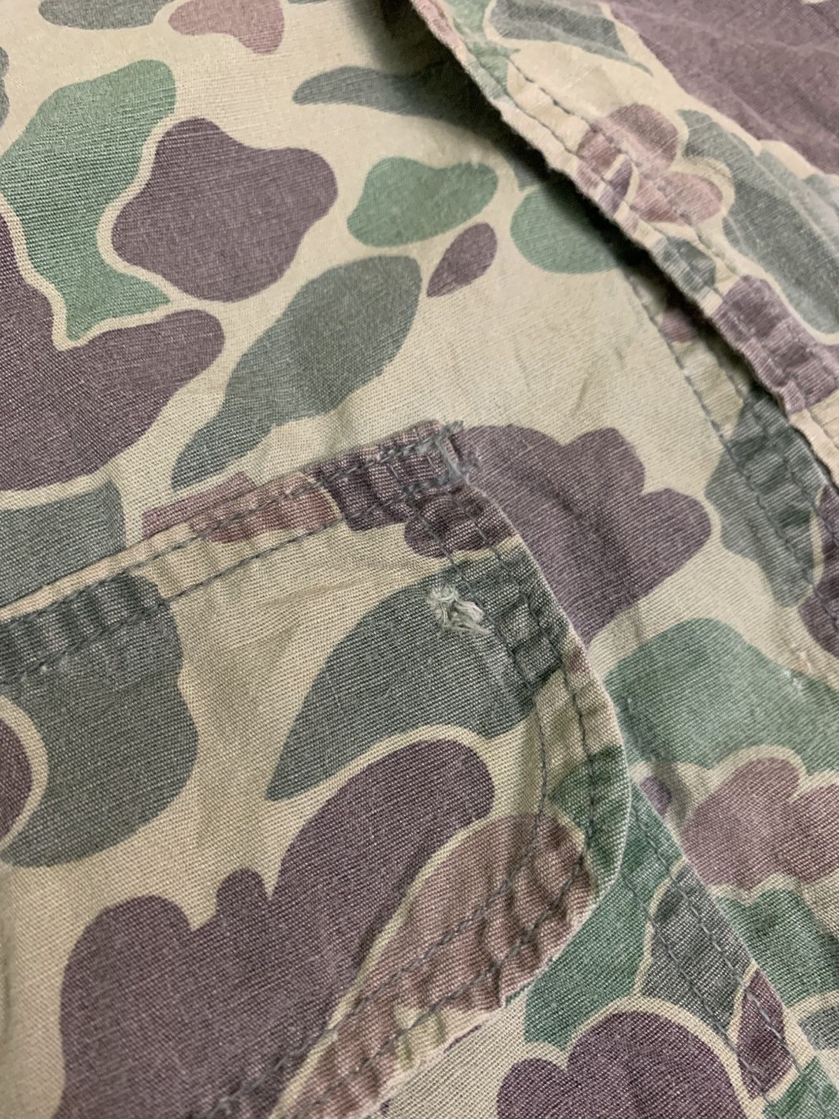 Sears Rare Design Vintage Sears Duck Hunter Camouflage Jacket Size US L / EU 52-54 / 3 - 6 Thumbnail