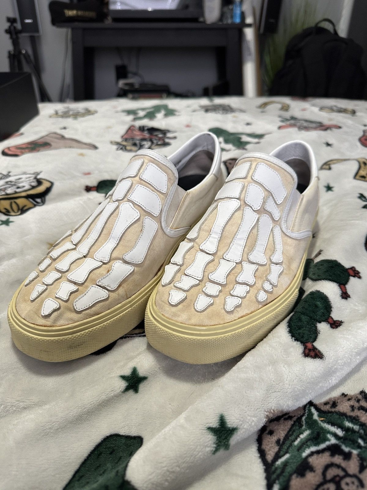 Amiri Skel Toe Slip On Grailed
