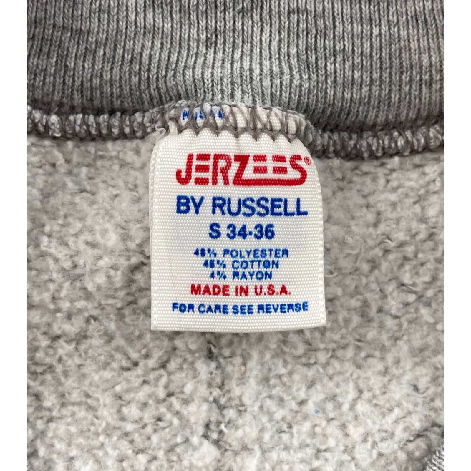 Jerzees VINTAGE Jerzees Daytona Beach Sweater Unisex Adults Crew Neck Cotton Blend Gray S Small Logo 90s Beach Mens Womens Size S / US 4 / IT 40 - 7 Thumbnail