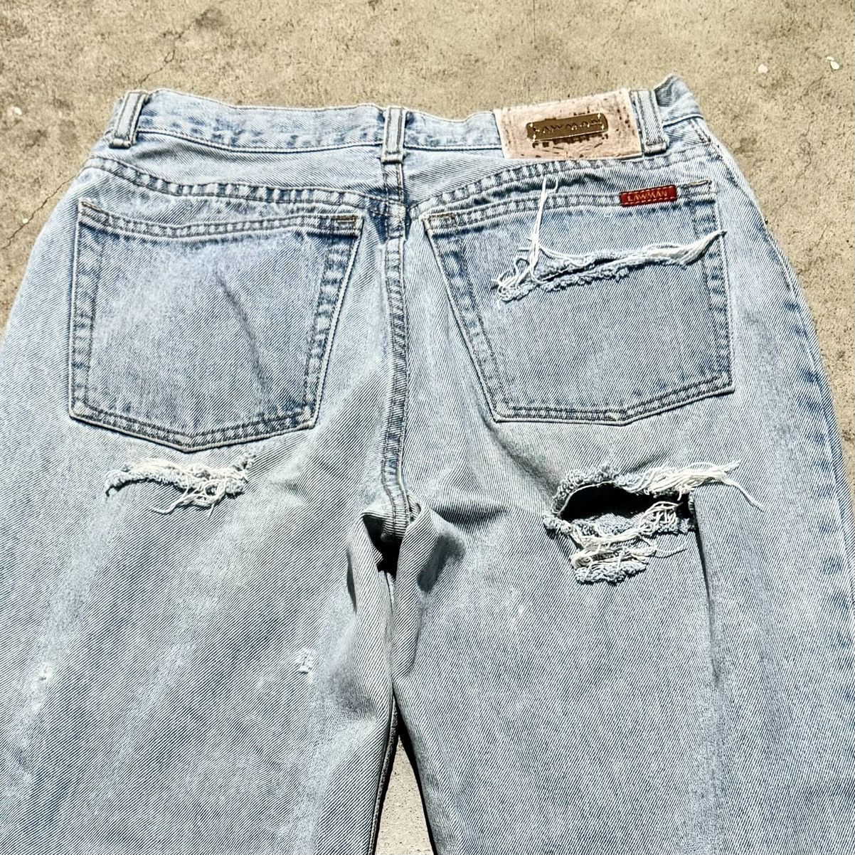 Vintage VINTAGE CUSTOM PUNK JEANS! Size US 29 - 6 Thumbnail
