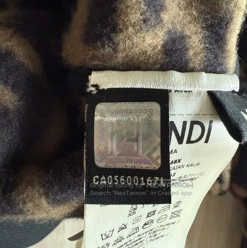 Fendi Fendi Brown Hooded Jacket for Women . Size M / US 6-8 / IT 42-44 - 6 Thumbnail