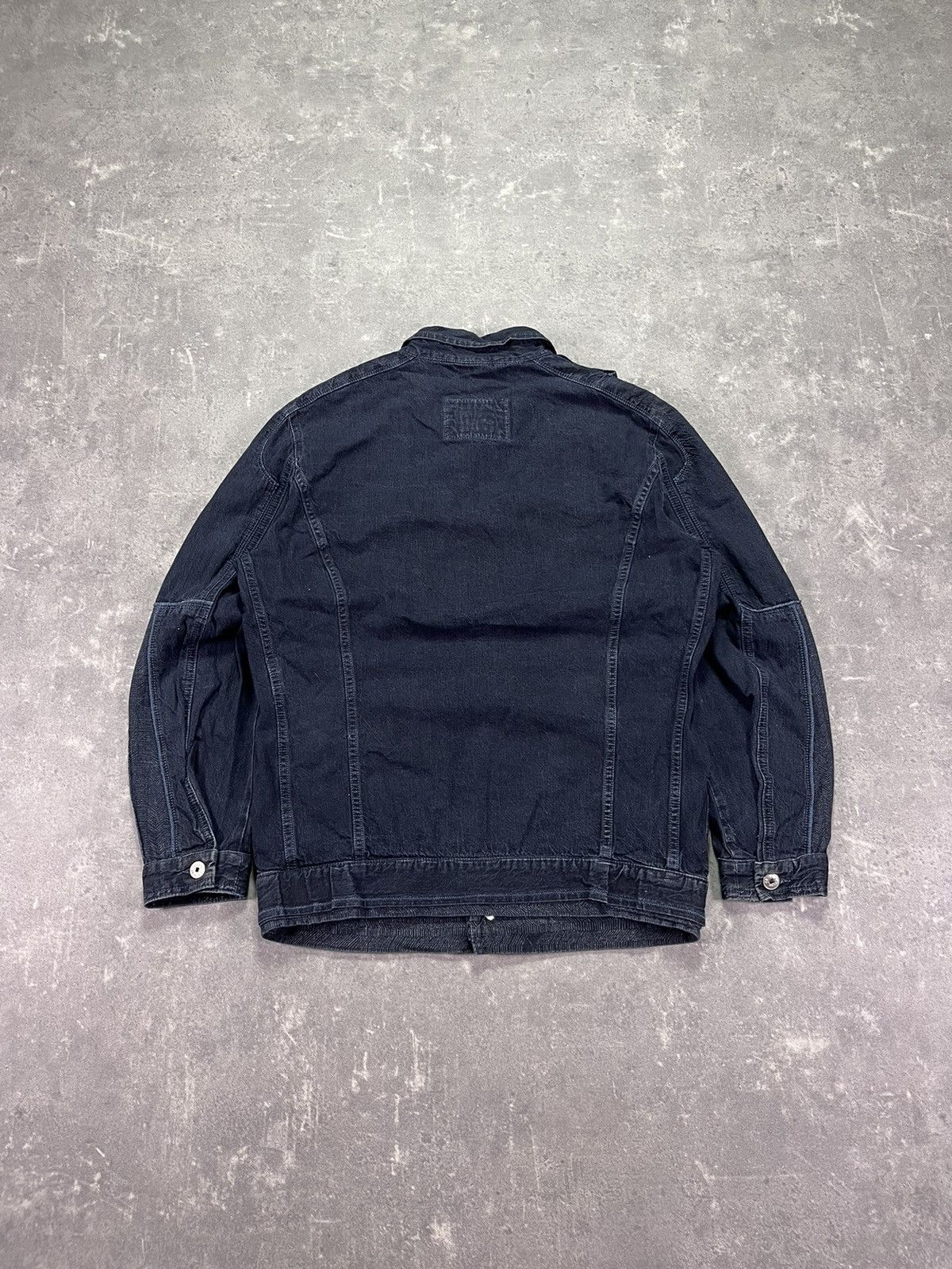 Marithe + Francois Girbaud 00s Marithe Francois Girbaud Multipocket Chore Denim Jacket Size US M / EU 48-50 / 2 - 2 Thumbnail