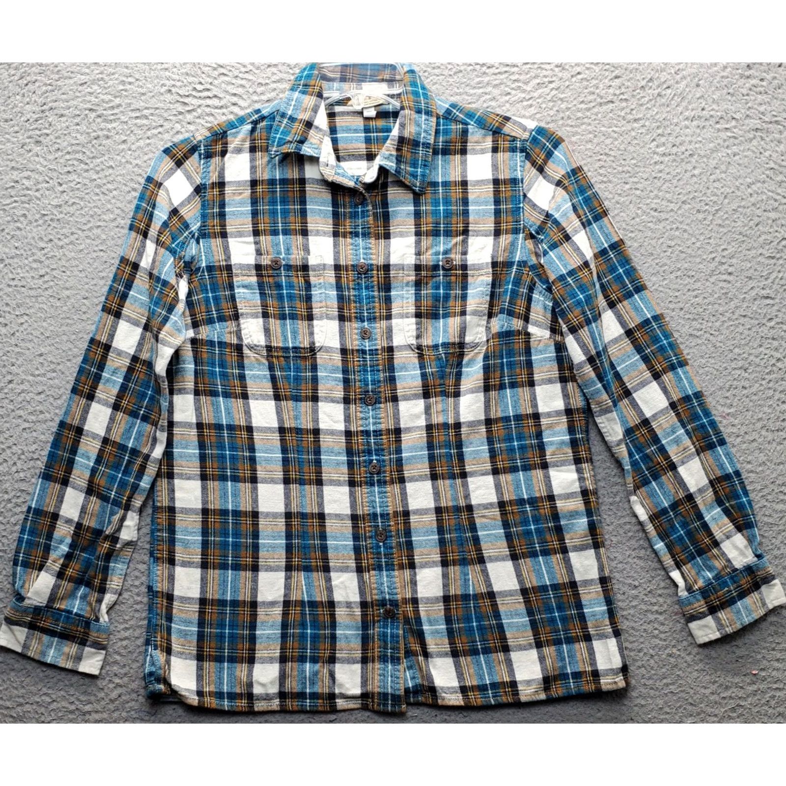 CO Duluth Flannel Shirt Womens Small Multicolor Plaid Long Sleeve Button Up Shirt Size S / US 4 / IT 40 - 2 Thumbnail