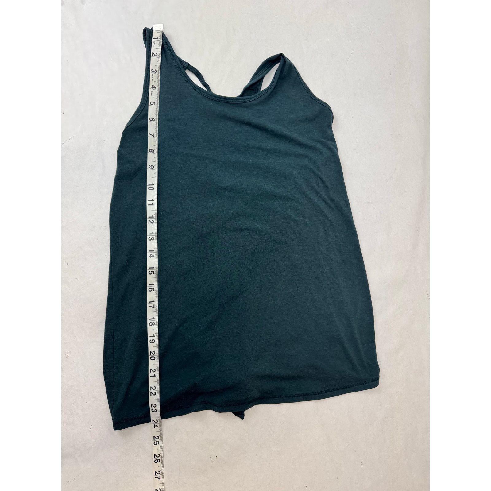 Athleta Athleta Tank Top Soft Racerback Open-Back Design Green Small Size S / US 4 / IT 40 - 6 Thumbnail