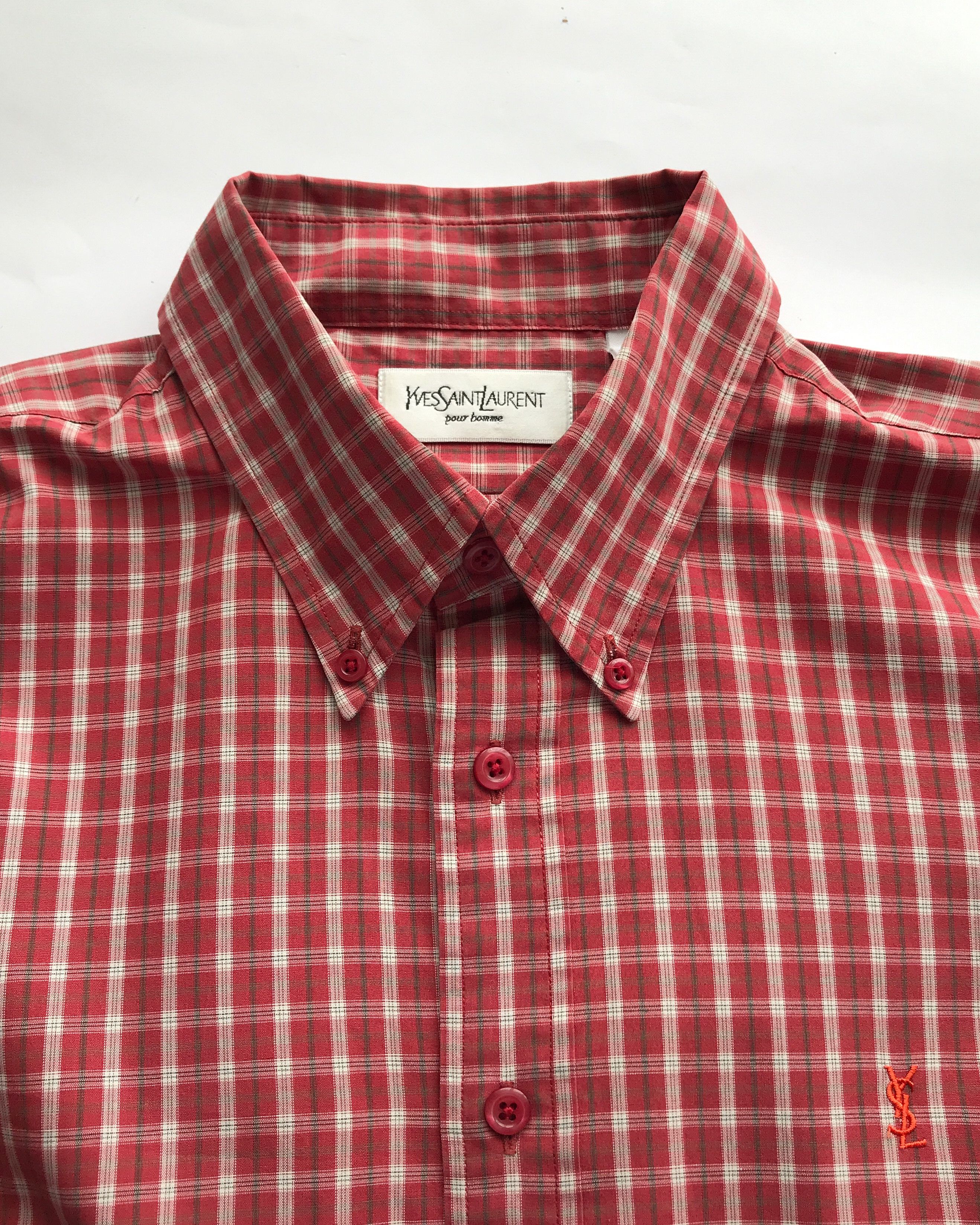 Yves Saint Laurent VINTAGE Y2K YSL YVES SAINT LAURENT SHIRT Size US L / EU 52-54 / 3 - 4 Thumbnail