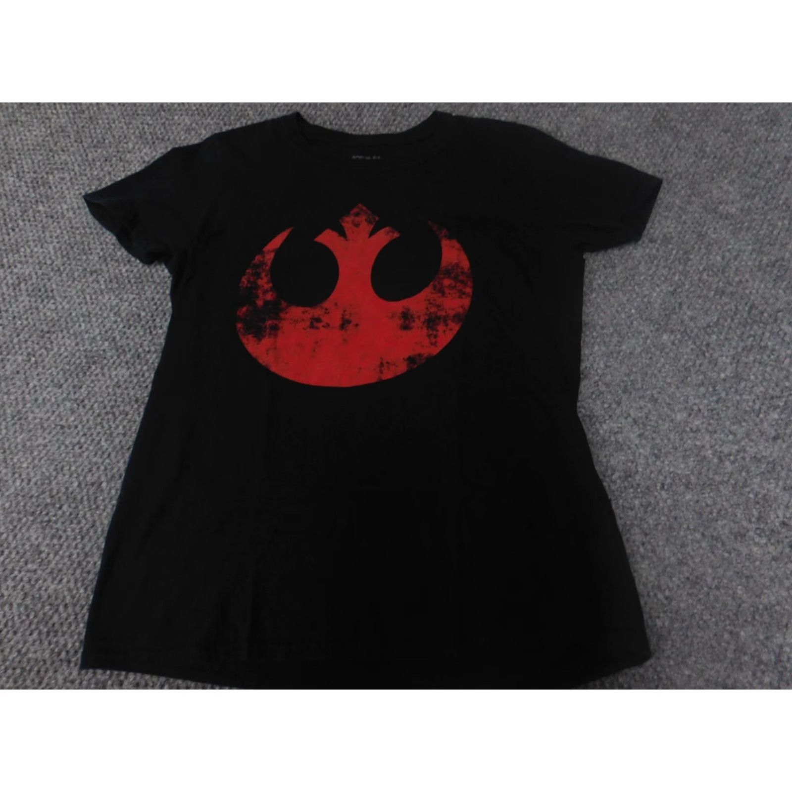 Star Wars Star Wars Shirt Mens Small Black Darth Vador Star Wars Logo Knit Cotton T-Shirt Short Sleeve Crew Neck Breathable 90s Theme Regular Men Size US S / EU 44-46 / 1 - 3 Thumbnail