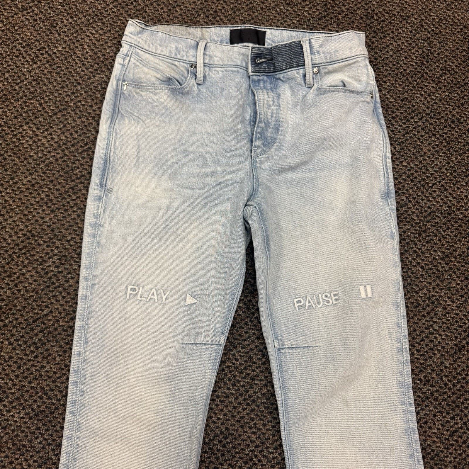 Rta RTA Jeans Bryant Jean Light Blue Pause Play Size 28w 🌟 Size 28 - 2 Thumbnail