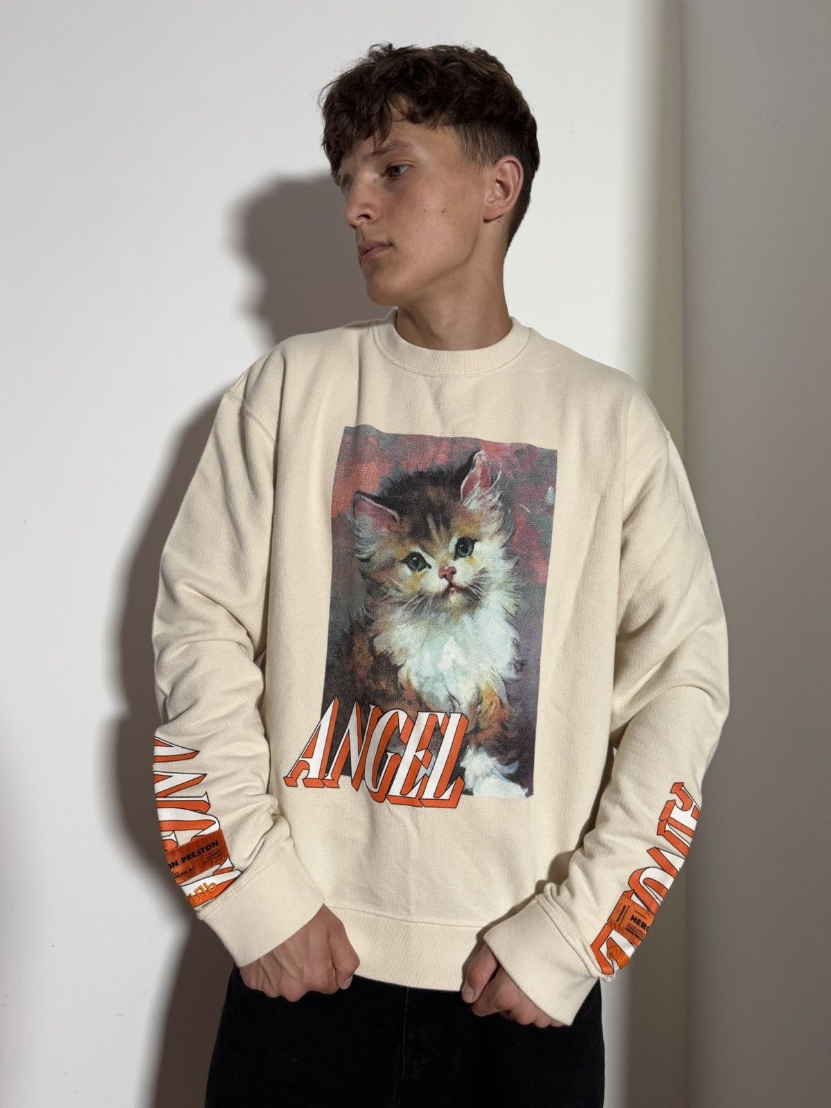 Heron Preston Angel Sweatshirt
