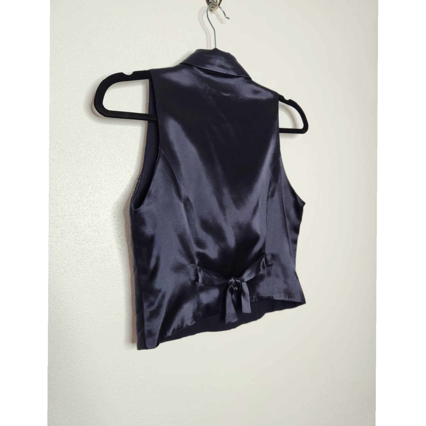 Bebe **Y2K Vintage Bebe Black Vest 4 Regular** User: Y2K Vintage Bebe Black Vest Size 4 Regular Size S / US 4 / IT 40 - 5 Thumbnail