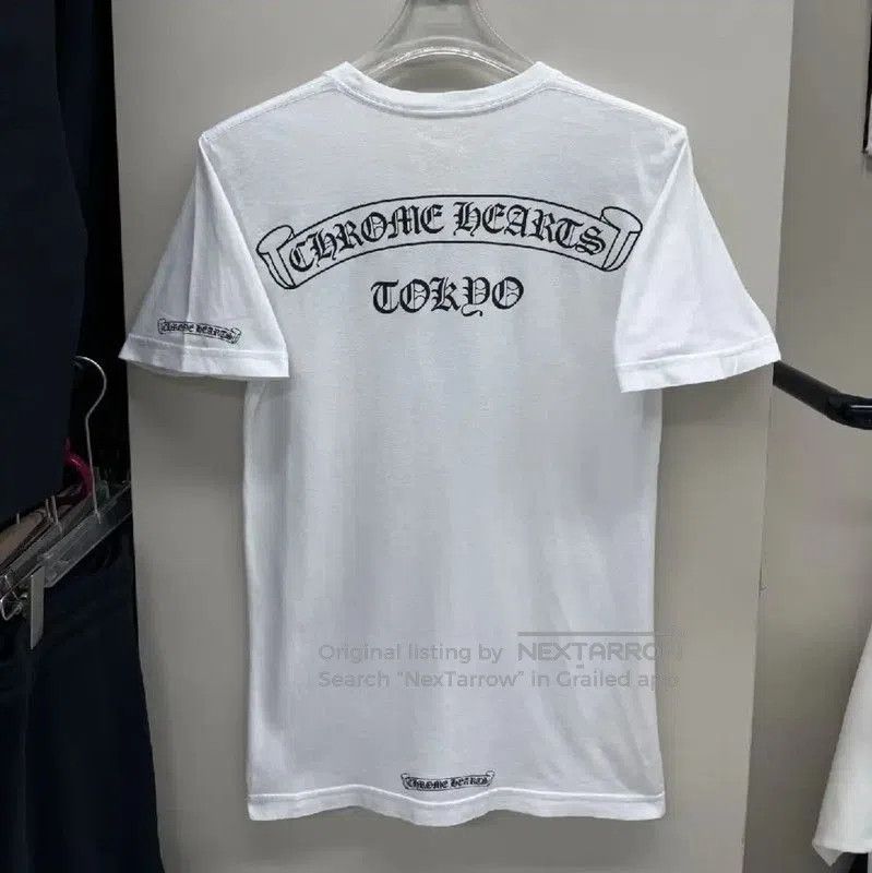 Chrome Hearts Chrome Hearts White Men's T-Shirt . Size US S / EU 44-46 / 1 - 2 Thumbnail