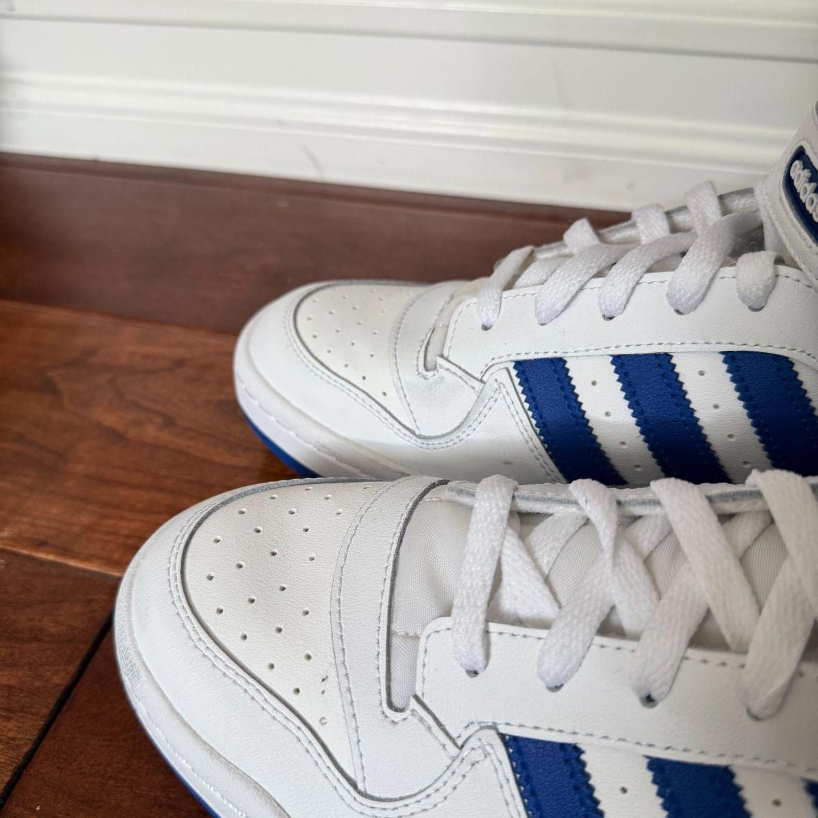 Adidas Adidas Men's Blue Trainer Size US 12 / EU 45 - 3 Thumbnail