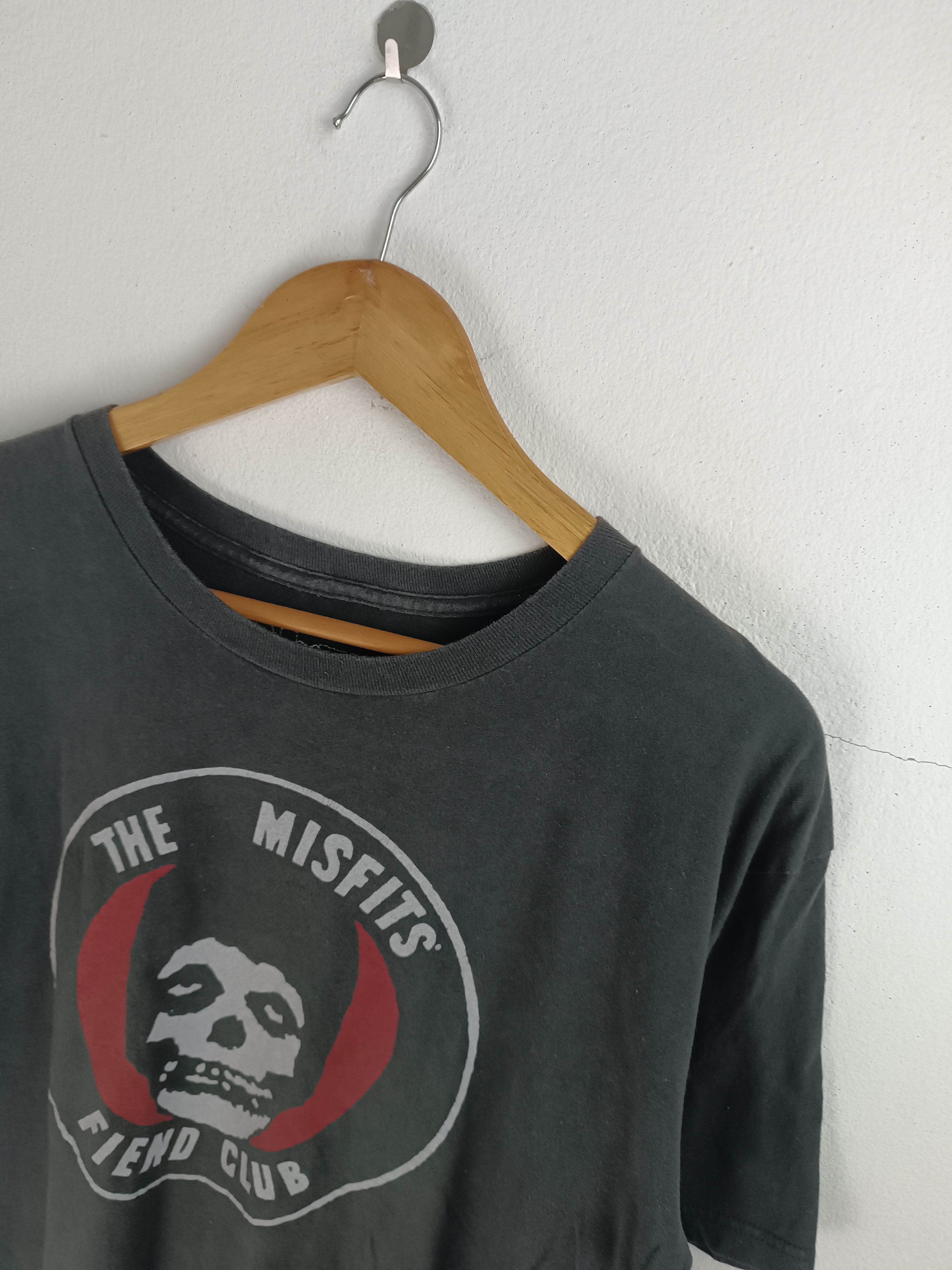 Band Tees VINTAGE THE MISFITS FIEND CLUB PUNK TEE rancid ramones nofx Size US L / EU 52-54 / 3 - 9 Thumbnail
