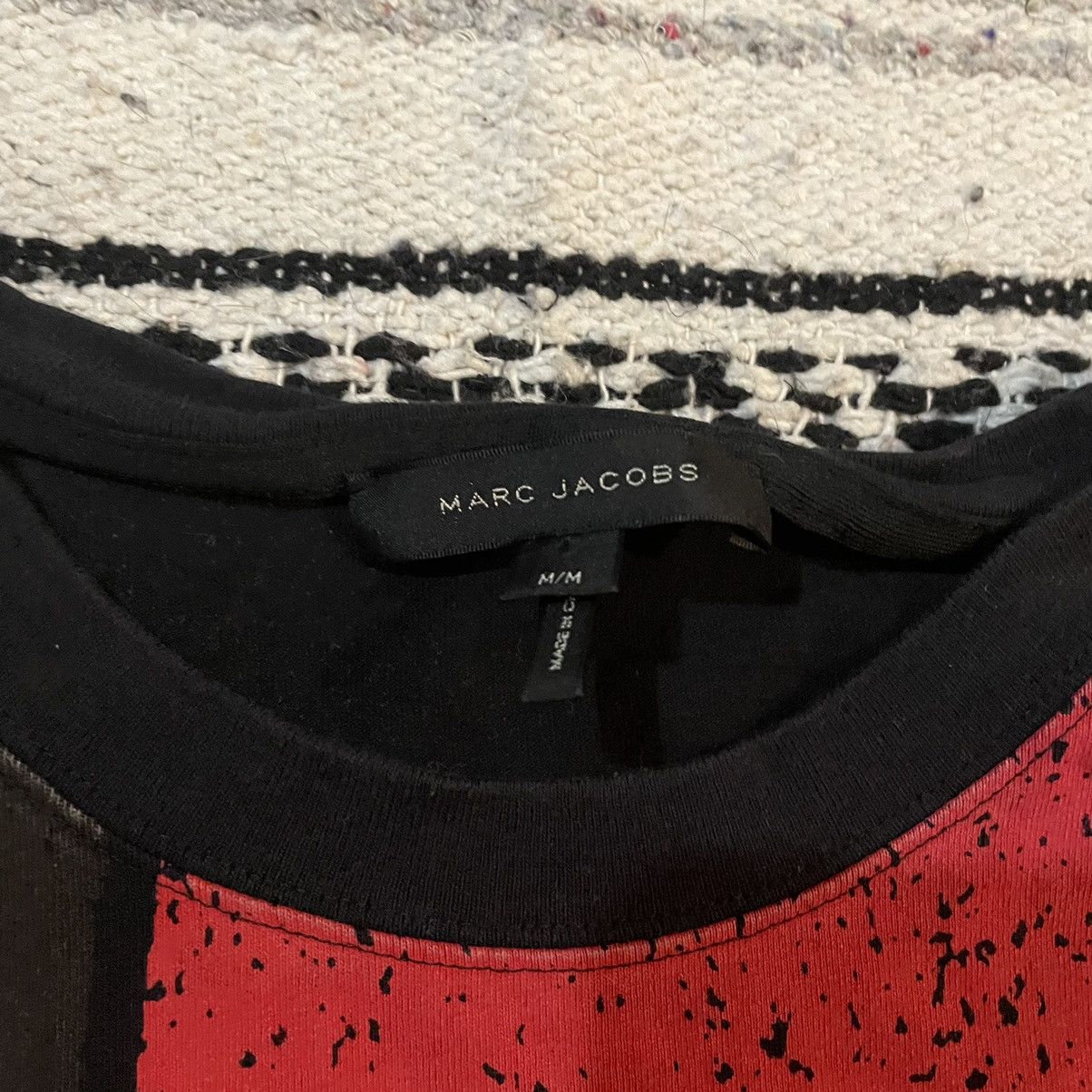 Marc Jacobs Marc Jacobs Mickey Mouse Upside Down T-Shirt Size M Black Size US M / EU 48-50 / 2 - 7 Thumbnail