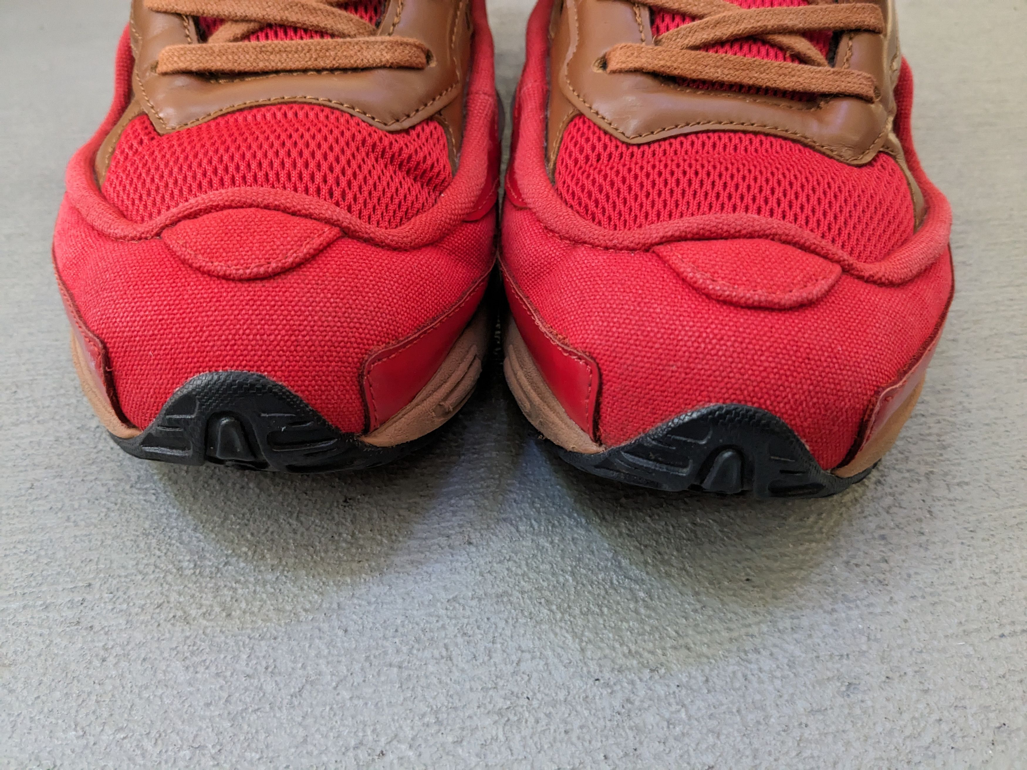 Adidas × Raf Simons Adidas Raf Simons Ozweego Replicant 8.5 B22513 Red Gold Size US 8.5 / EU 41-42 - 2 Thumbnail