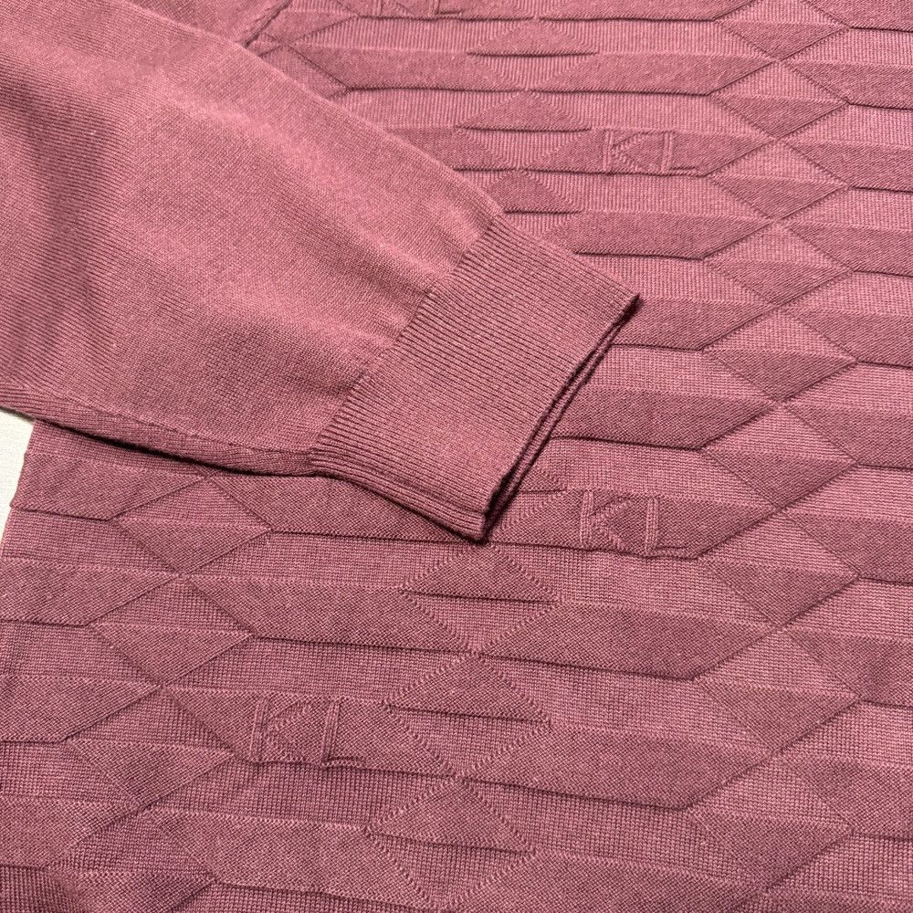 Karl Lagerfeld NWT New $99 Karl Lagerfeld Paris Crewneck Wine Sweater Size Size US XXL / EU 58 / 5 - 5 Thumbnail