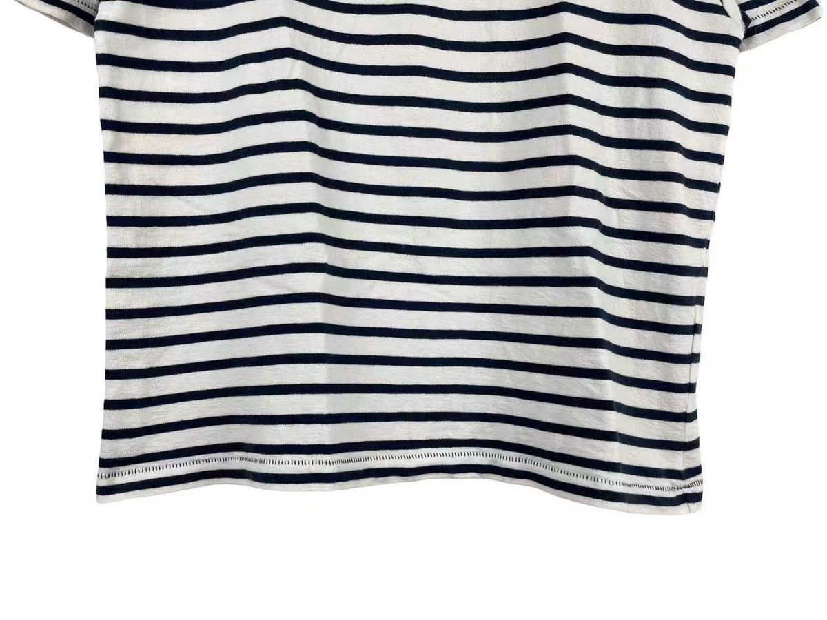 Kenzo Kenzo SS23 Striped Small Logo Short-Sleeves Tee Size US S / EU 44-46 / 1 - 4 Thumbnail