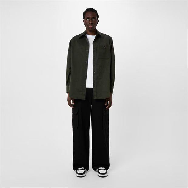 Valentino o1g2r1mq0724 Canvas Cargo Trousers in Black Size US 36 / EU 52 - 6 Thumbnail