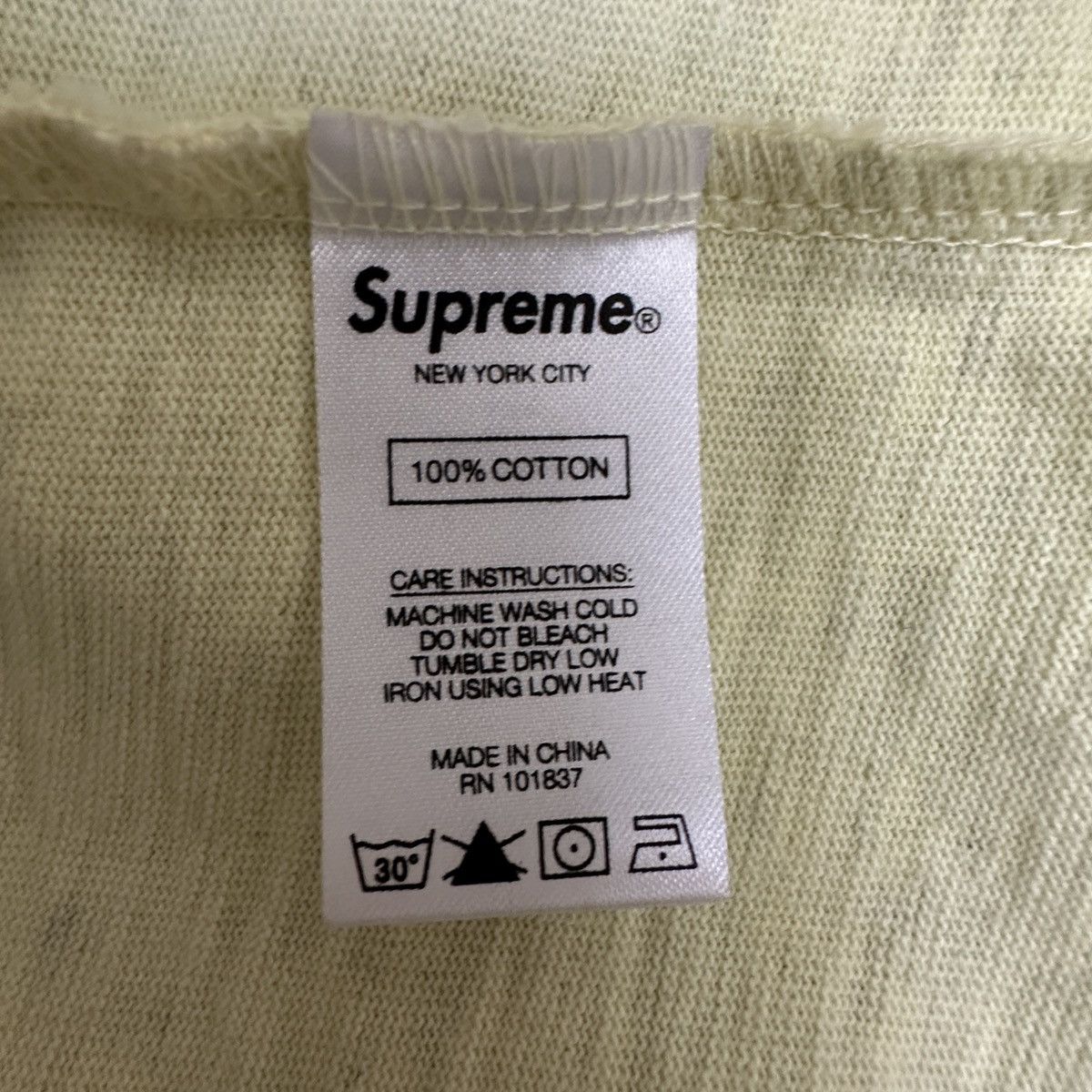 Supreme Supreme S/S Pocket Tee (FW23) Size US L / EU 52-54 / 3 - 6 Thumbnail