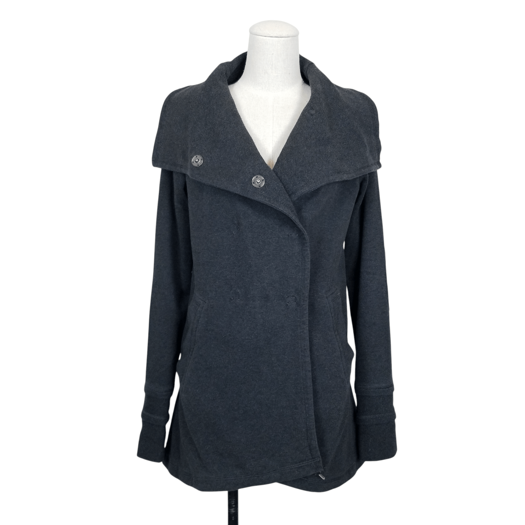 Lululemon Lululemon Gratitude Wrap Heathered Black Size S / US 4 / IT 40 - 3 Thumbnail