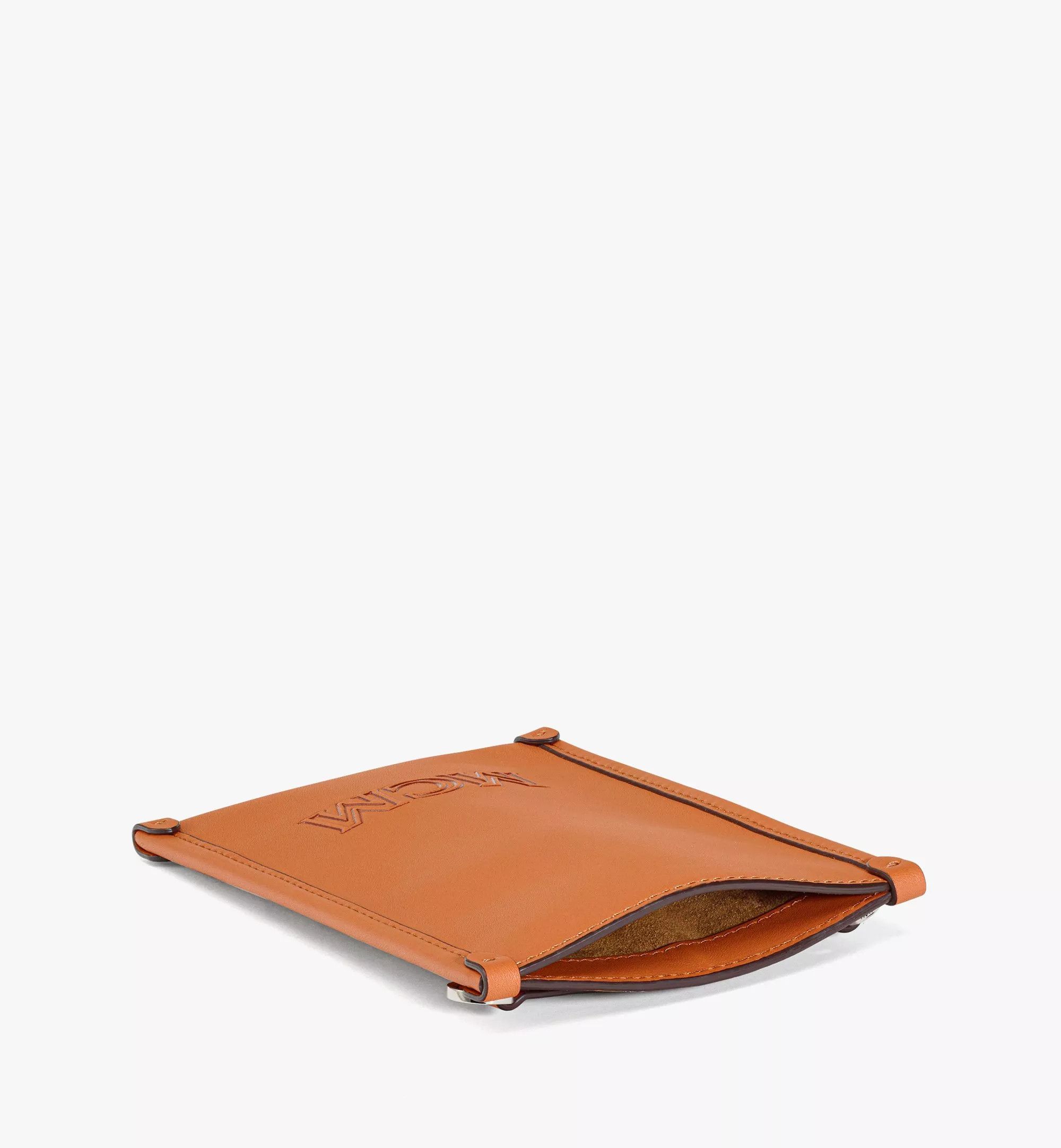 MCM o1mt1gz1224 Size: OS / ID Lanyard Phone Case in Caramel Size ONE SIZE - 2 Thumbnail