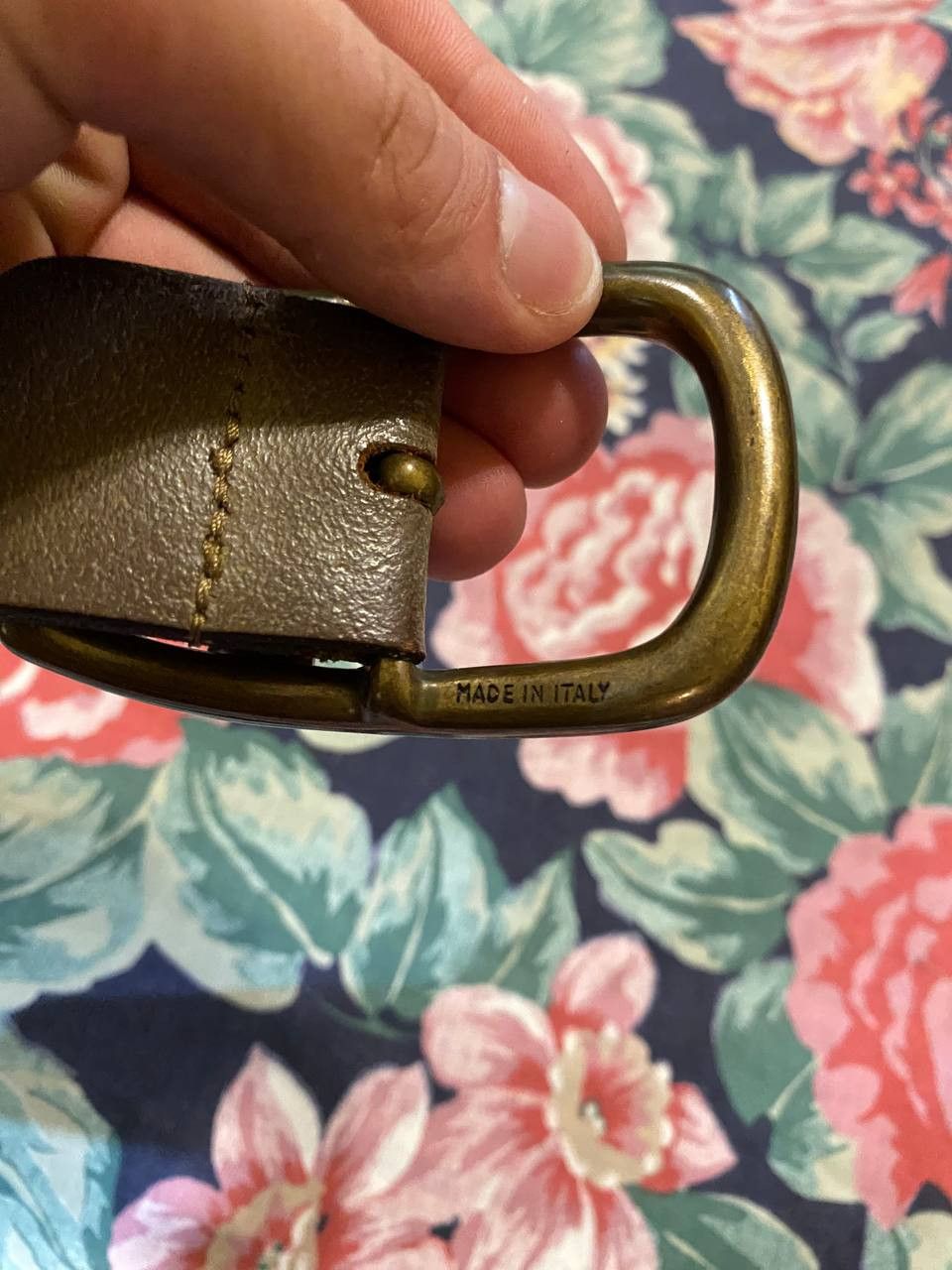 Diesel Y2K Vintage Diesel Leather Belt Hype Size ONE SIZE - 4 Thumbnail