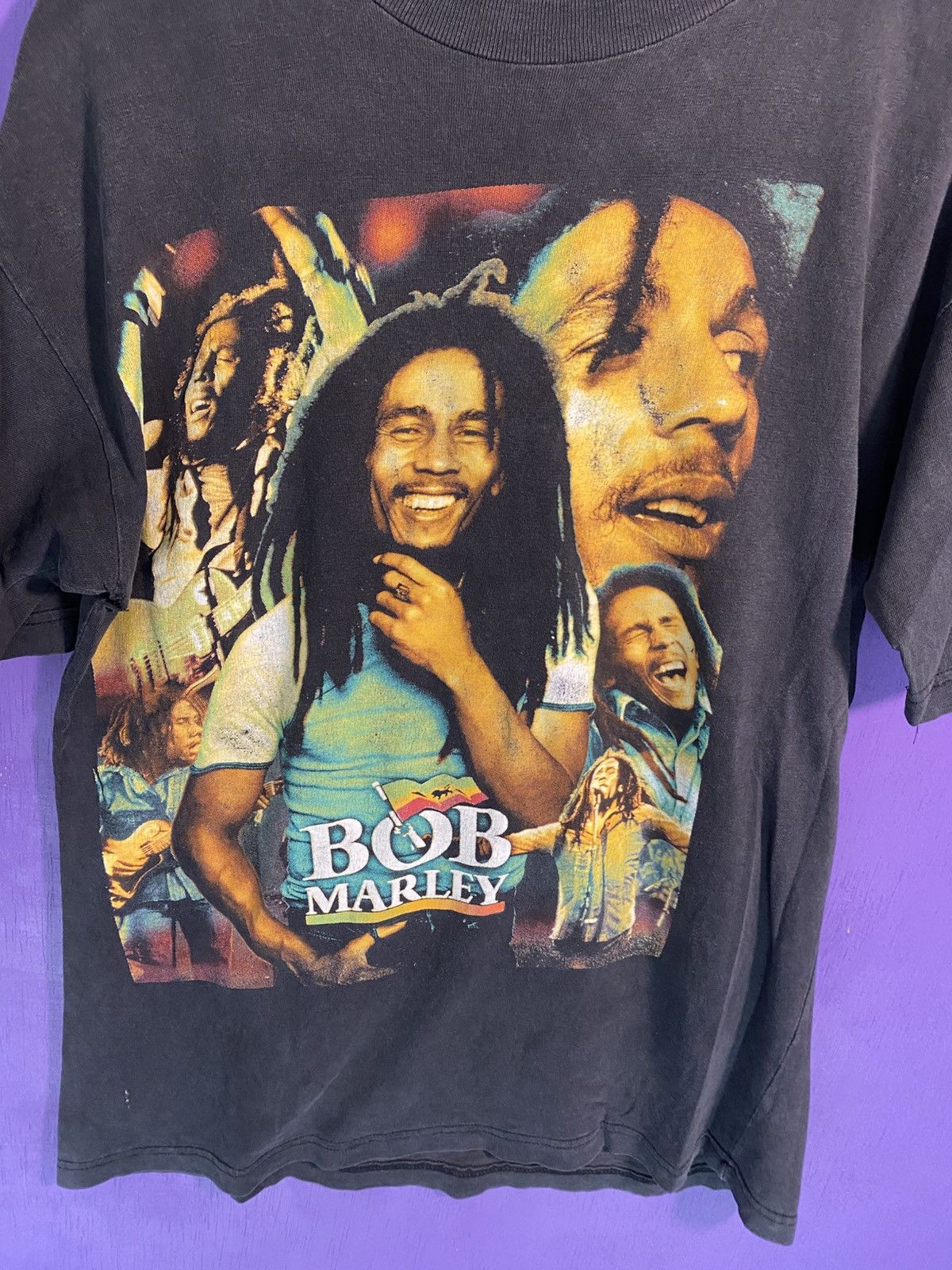 Rap Tees Vintage 90s Bob Marley uprising rap tee Size US L / EU 52-54 / 3 - 3 Thumbnail