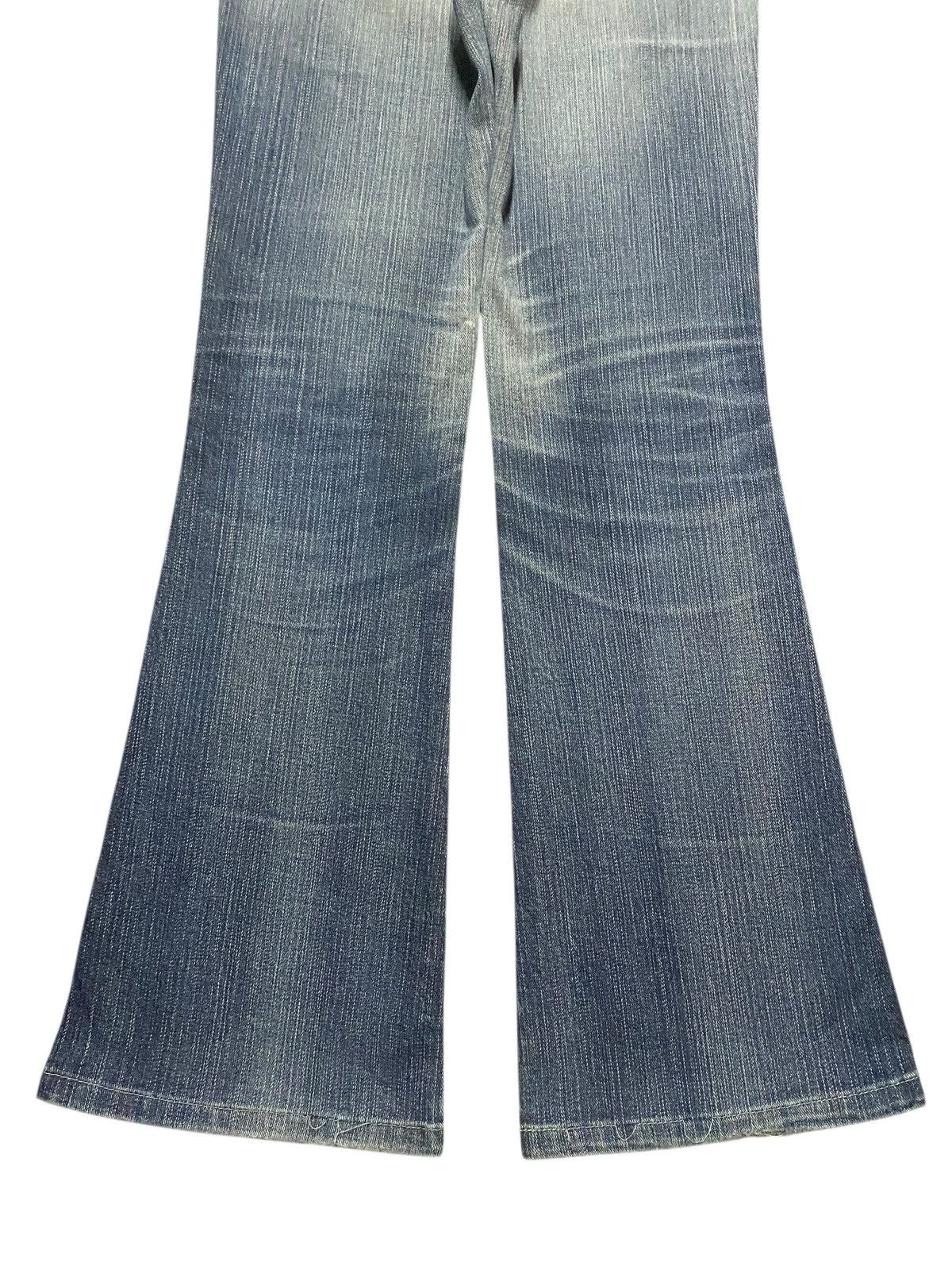 Edwin Vintage Edwin Vienus Jeans Flare Denim Size 27" / US 4 / IT 40 - 6 Thumbnail