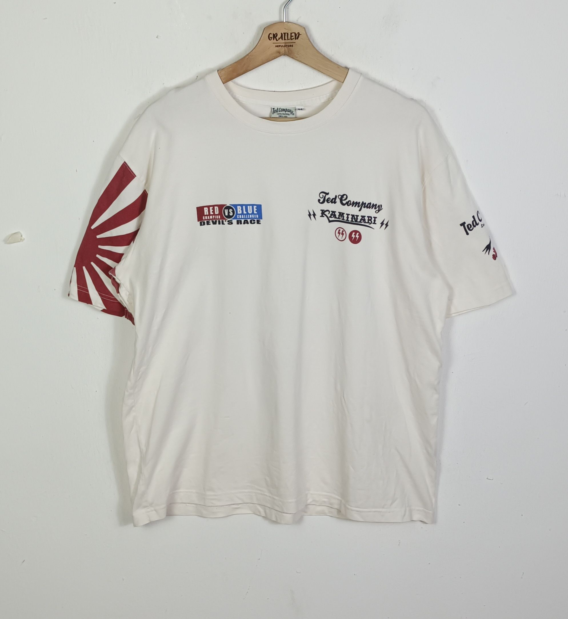 Japanese Brand Ted Company Kaminari Kamikaze Devil Race Size US L / EU 52-54 / 3 - 2 Thumbnail