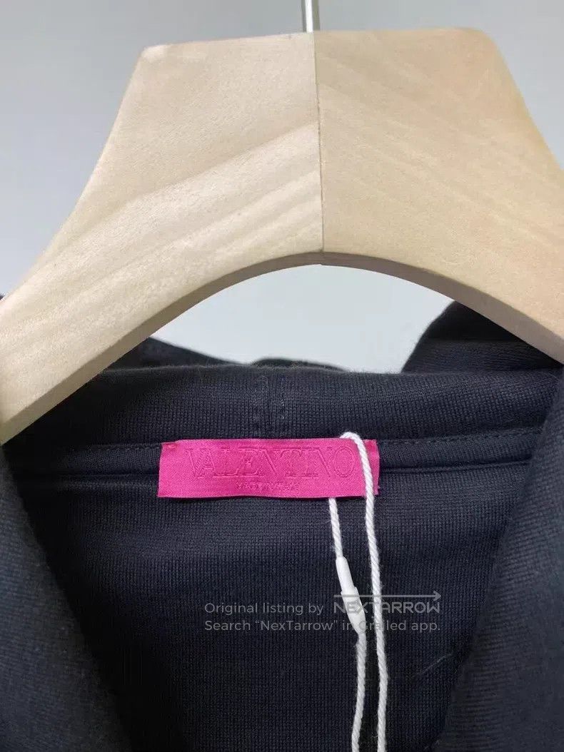 Valentino Valentino Nylon spliced willow nail sweatshirt Size US L / EU 52-54 / 3 - 3 Thumbnail