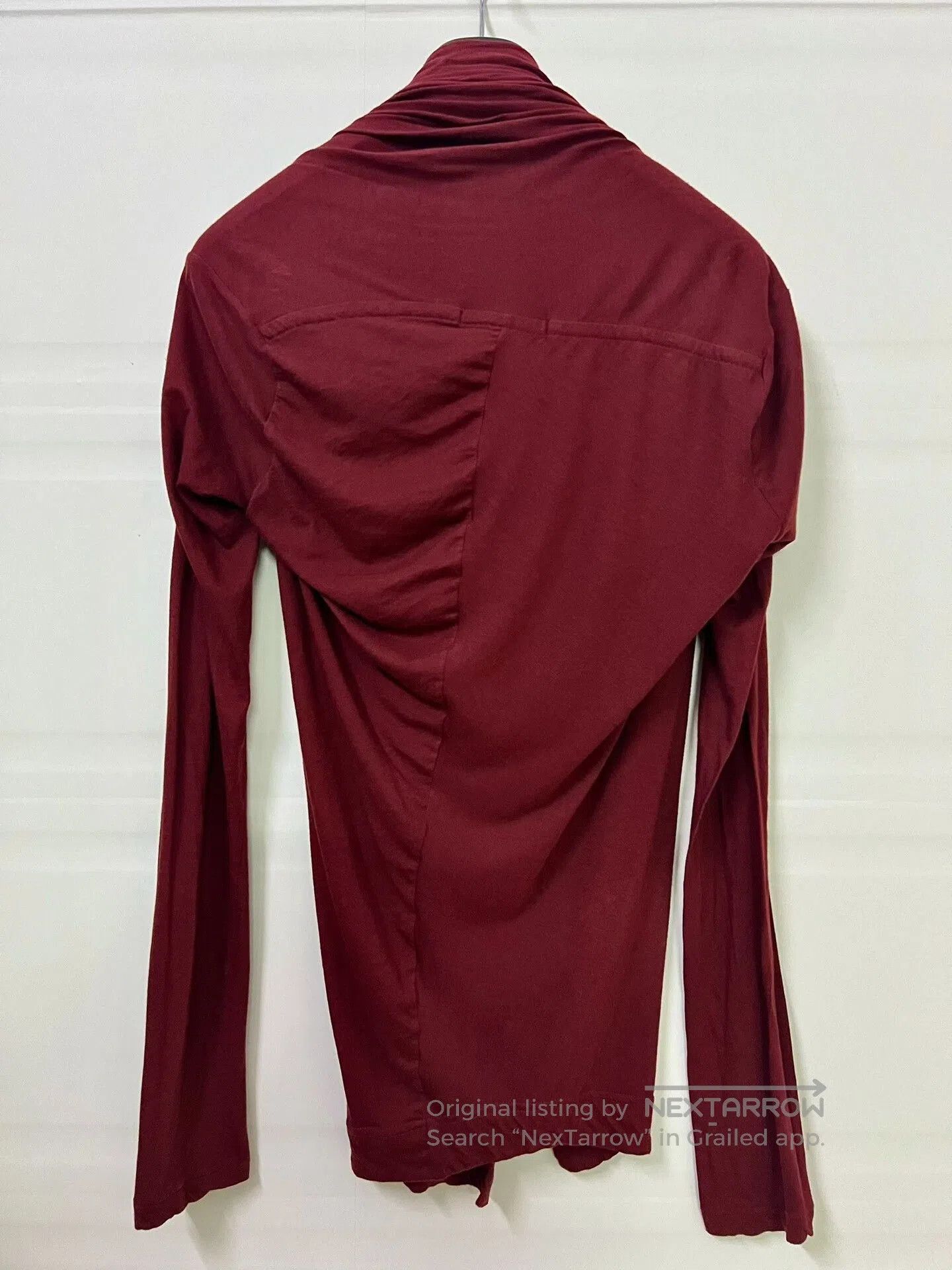 Julius Julius_7 Red Long Sleeve Cardigan. Size US M / EU 48-50 / 2 - 5 Thumbnail