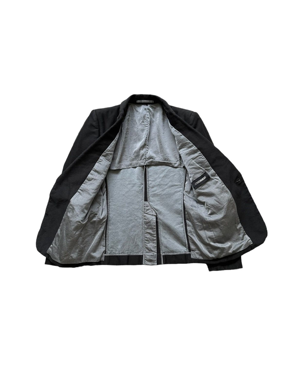 Kazuyuki Kumagai Attachment Kazuyuki Kumagai Attachment Japan slim blazer jacket Size US S / EU 44-46 / 1 - 6 Thumbnail