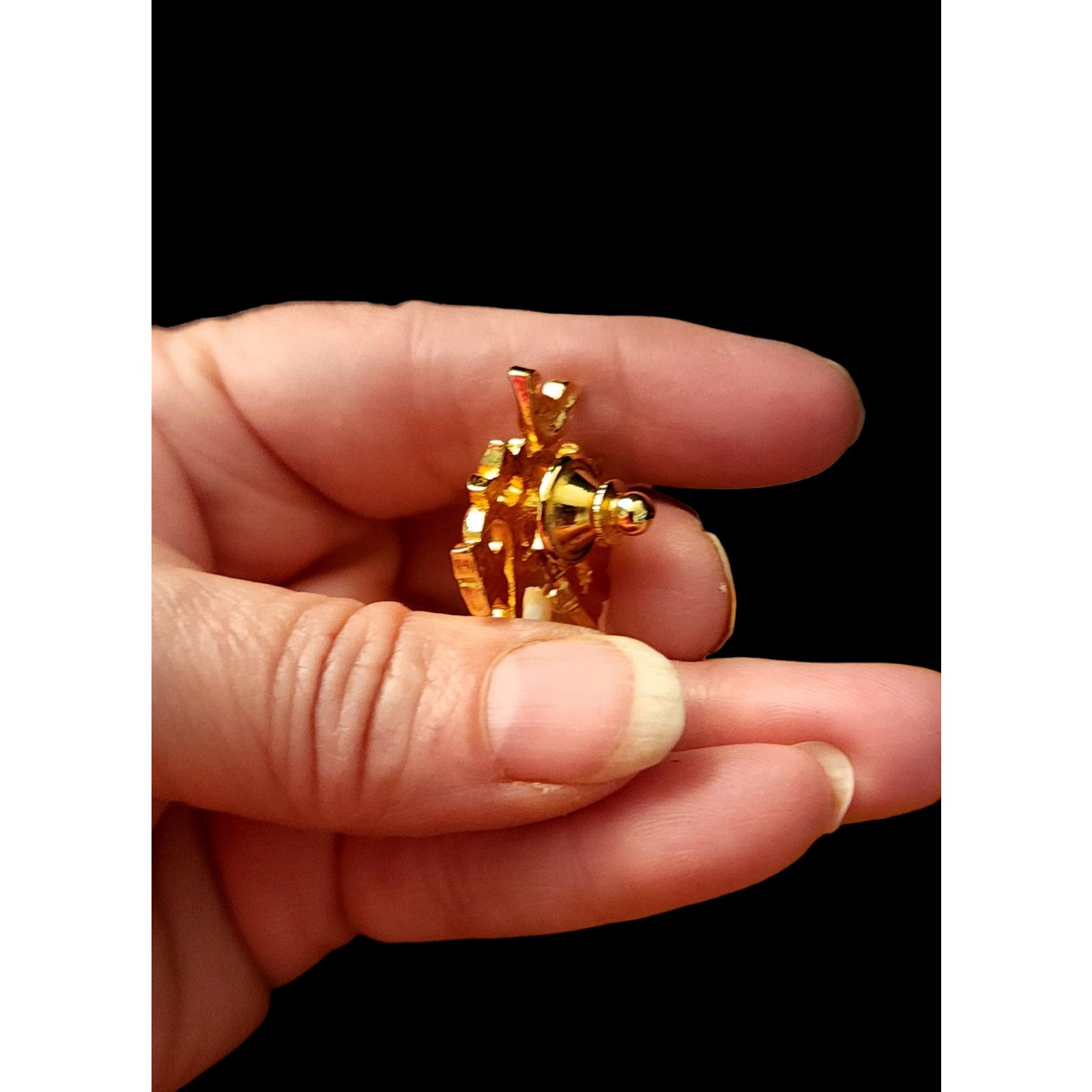 Avon Celli Gold Tone Bird Partridge Pear Tree Faux Pearl Dangle Size ONE SIZE - 4 Thumbnail
