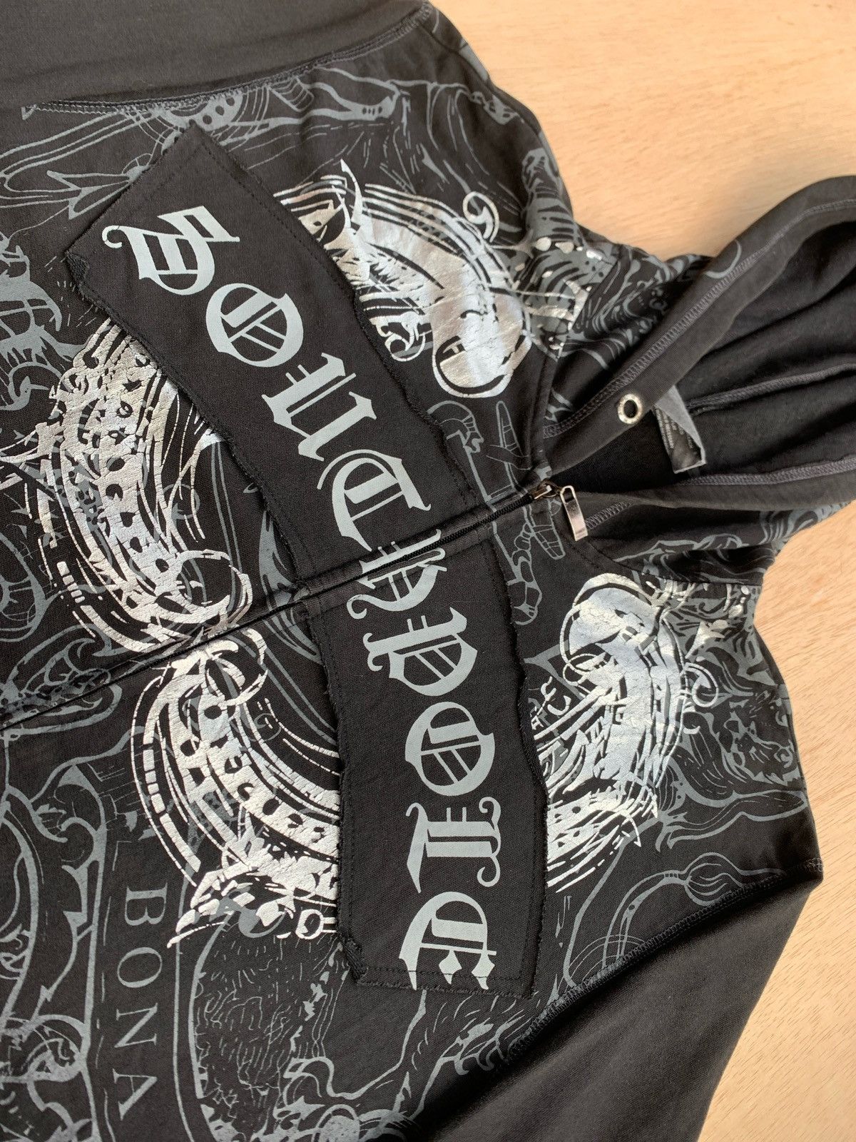 Hysteric Glamour Y2k Souchpole Poem Ifsixwasnine Punk Style Hoodie Size US XL / EU 56 / 4 - 7 Thumbnail