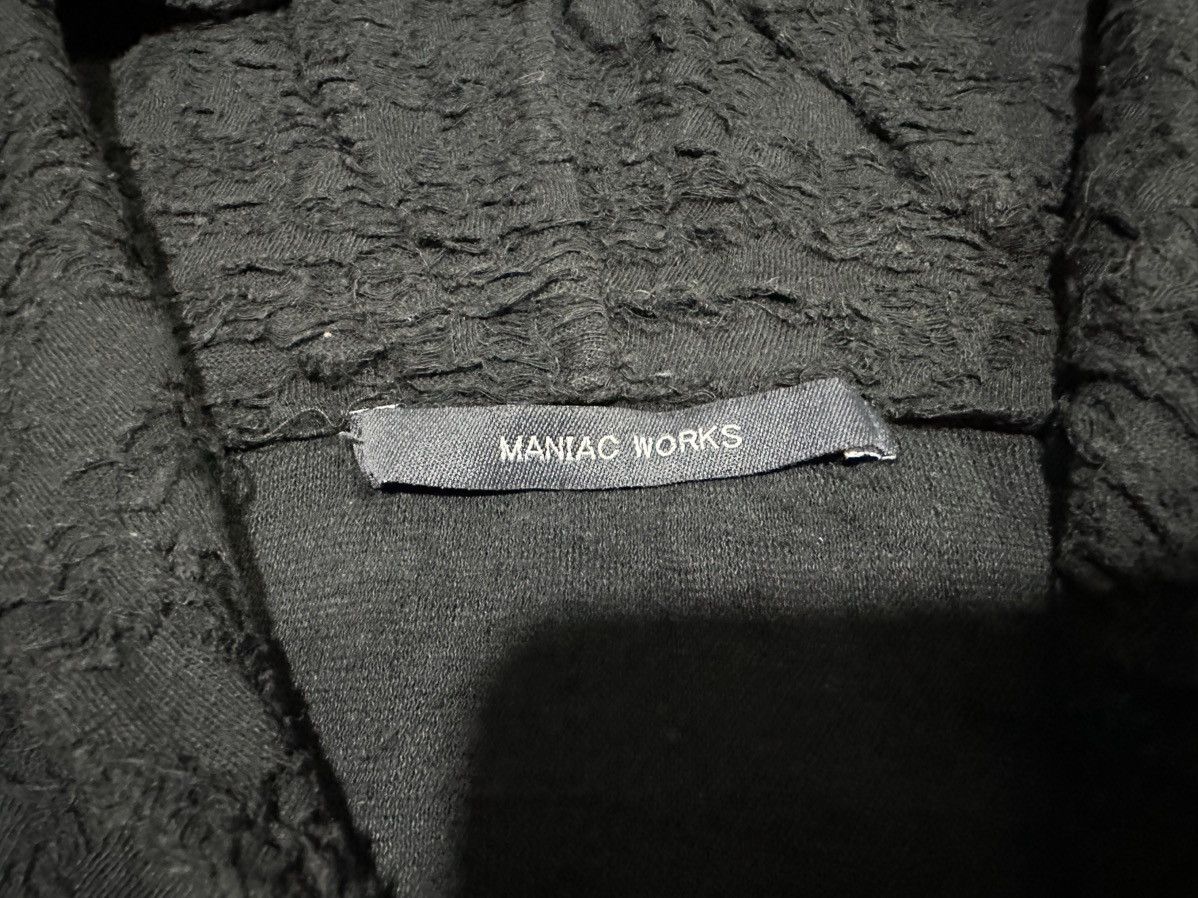 If Six Was Nine 🔥Y2K Archived Maniac Works Damaged Hoodie Frayed Distressed Size US M / EU 48-50 / 2 - 12 Thumbnail