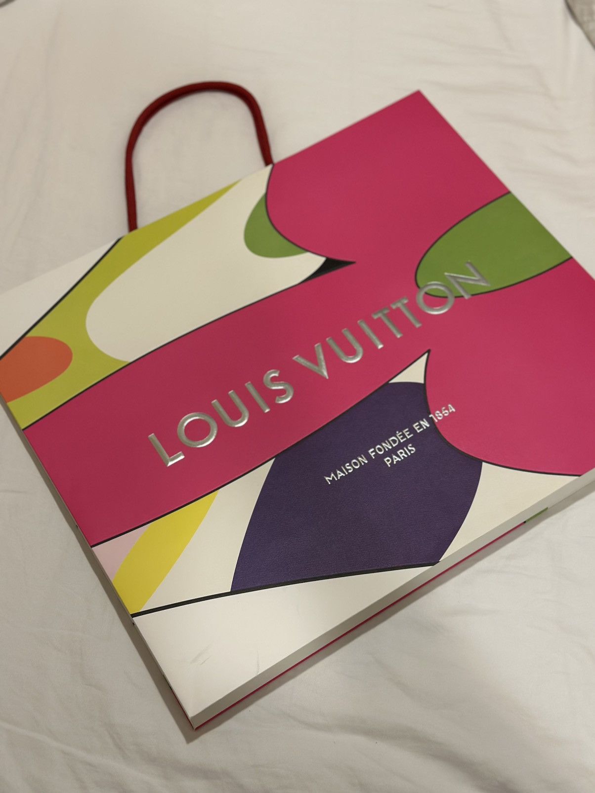 Louis Vuitton × Takashi Murakami Louis Vuitton X Takashi Murakami Paper Bag Size ONE SIZE - 1 Thumbnail