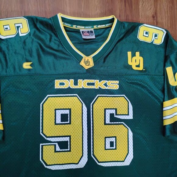 Other Vintage 90s Colosseum Oregon Ducks Football Jersey Size US XXL / EU 58 / 5 - 1 Thumbnail