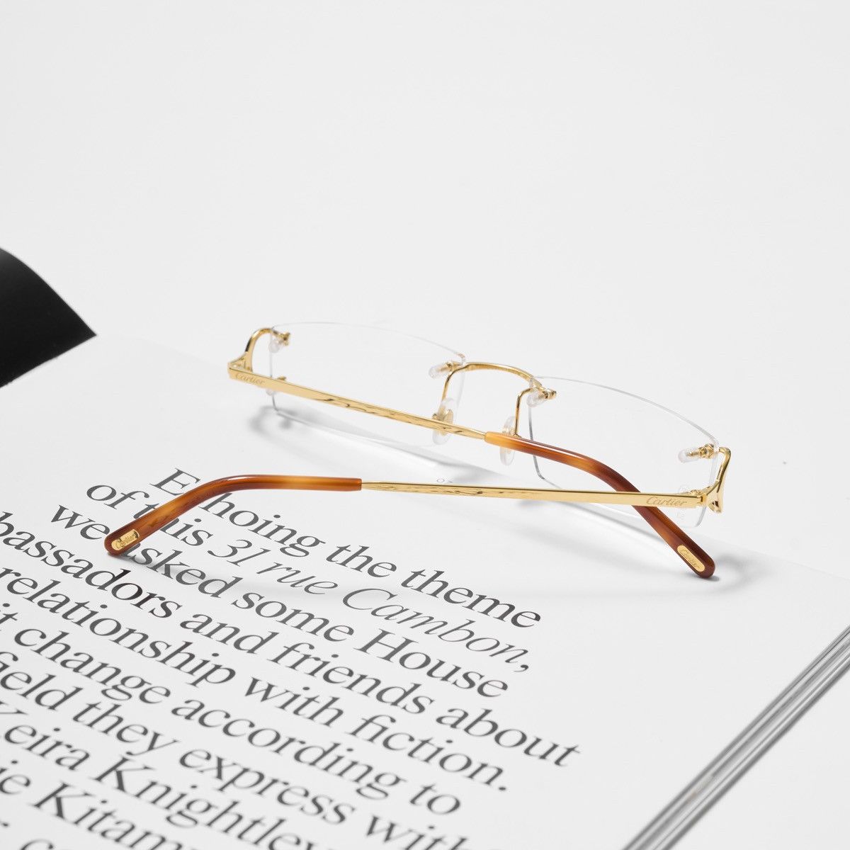 Cartier CARTIER CT0092O 001 GLASSES Size ONE SIZE - 6 Thumbnail