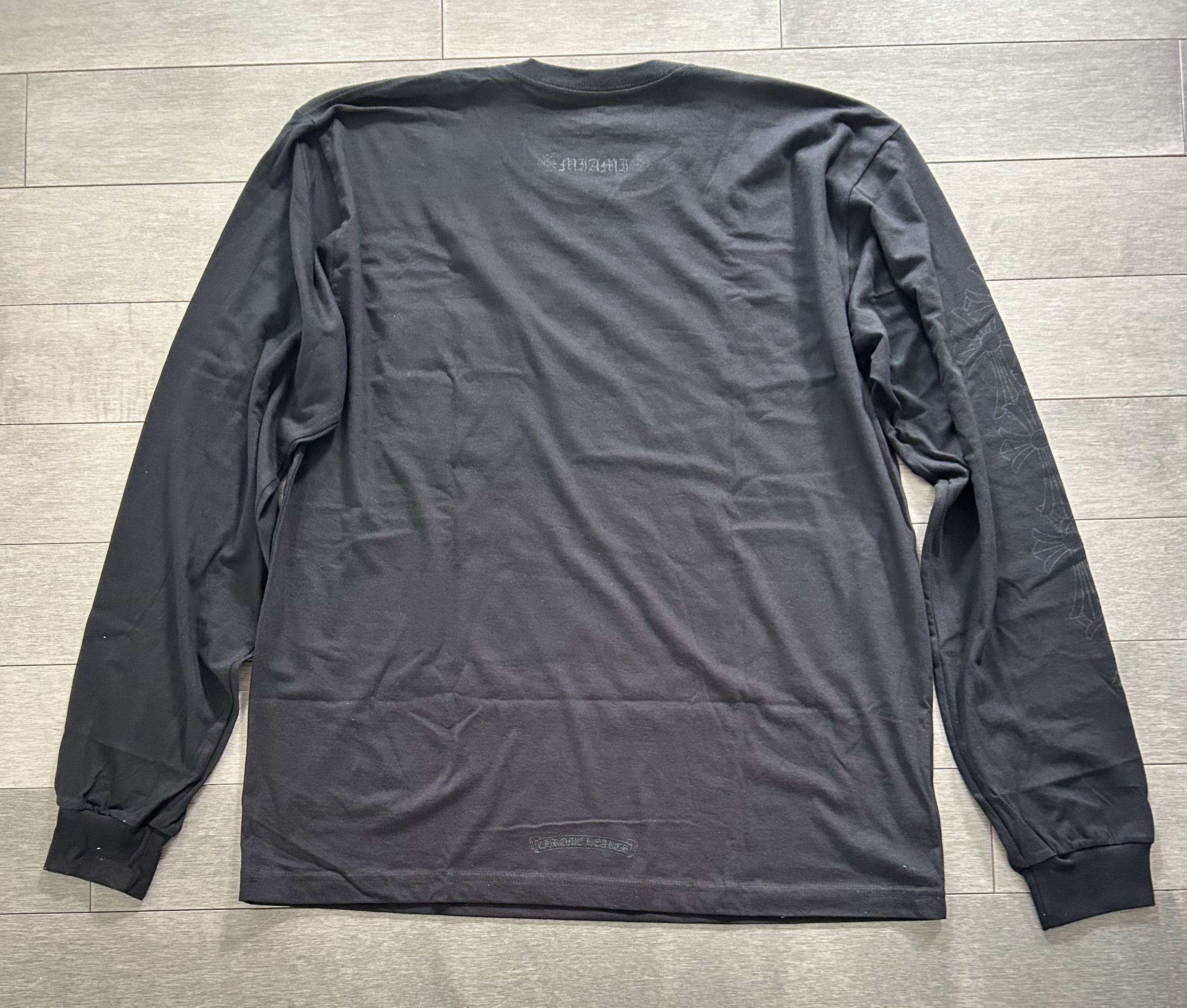 Chrome Hearts Chrome Hearts Miami Exclusive LS Tee Size US XL / EU 56 / 4 - 2 Thumbnail