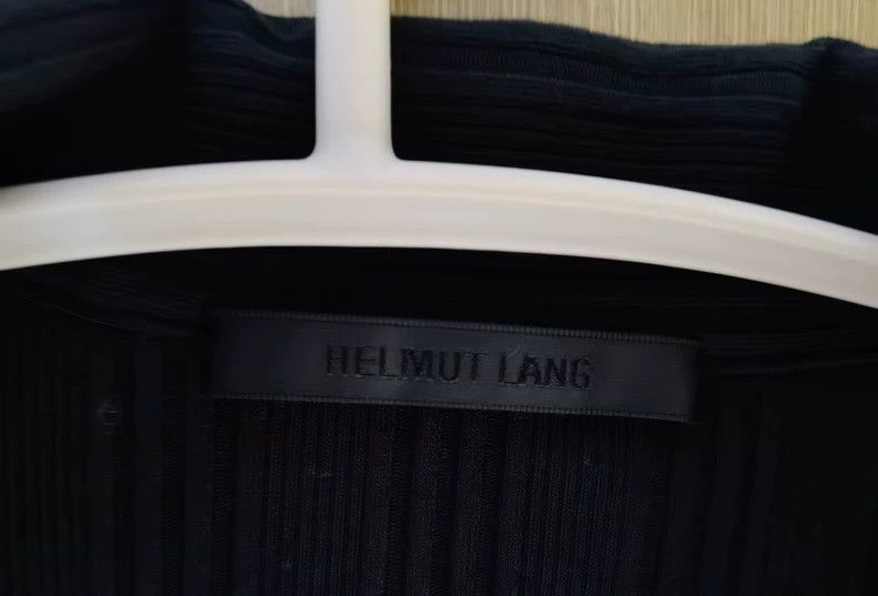 Helmut Lang HELMUT LANG Black knit short sleeves Size S / US 4 / IT 40 - 2 Thumbnail