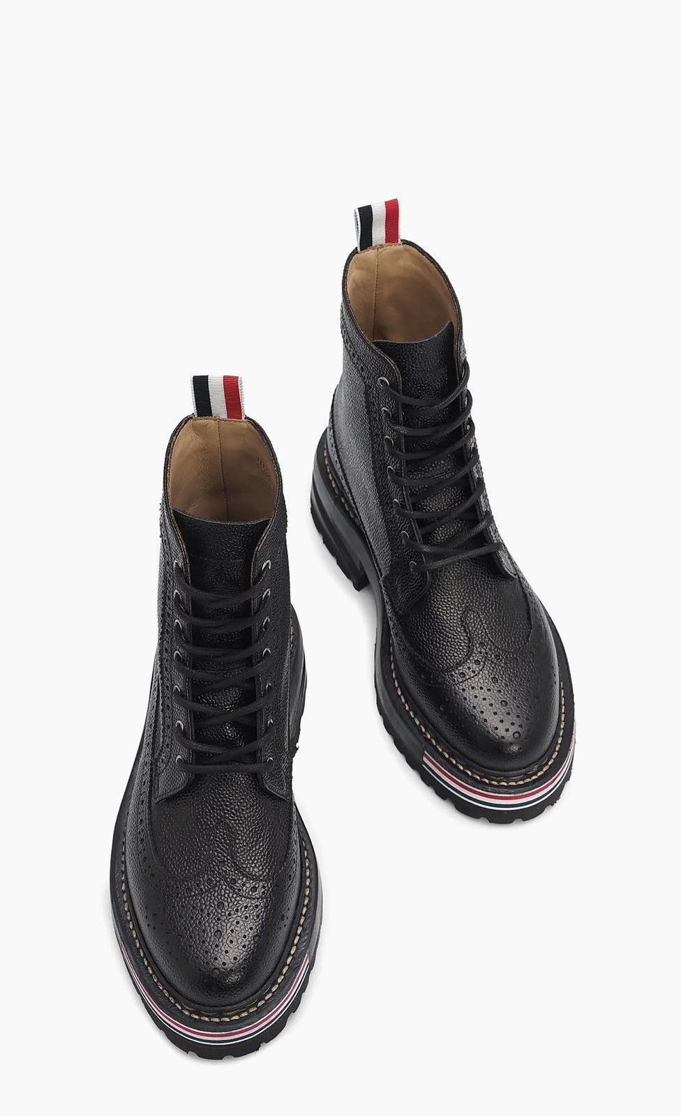 Thom Browne Thom Browne Leather Lugsole Hiking Boots Size US 9.5 / EU 42-43 - 3 Thumbnail