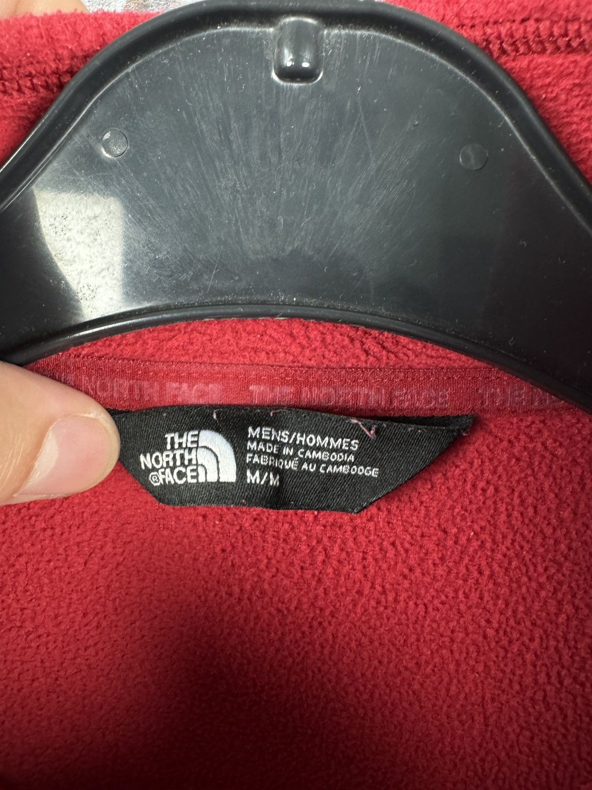 The North Face The North Face Fleece Jacket Red Size Medium Size US M / EU 48-50 / 2 - 9 Thumbnail