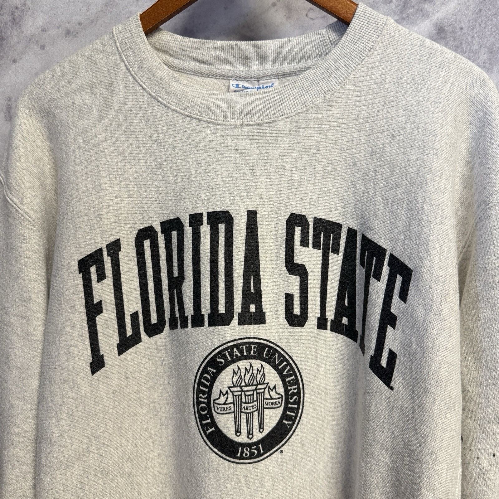 Champion Florida State University Champion Reverse Weave Sweatshirt Size US L / EU 52-54 / 3 - 1 Thumbnail