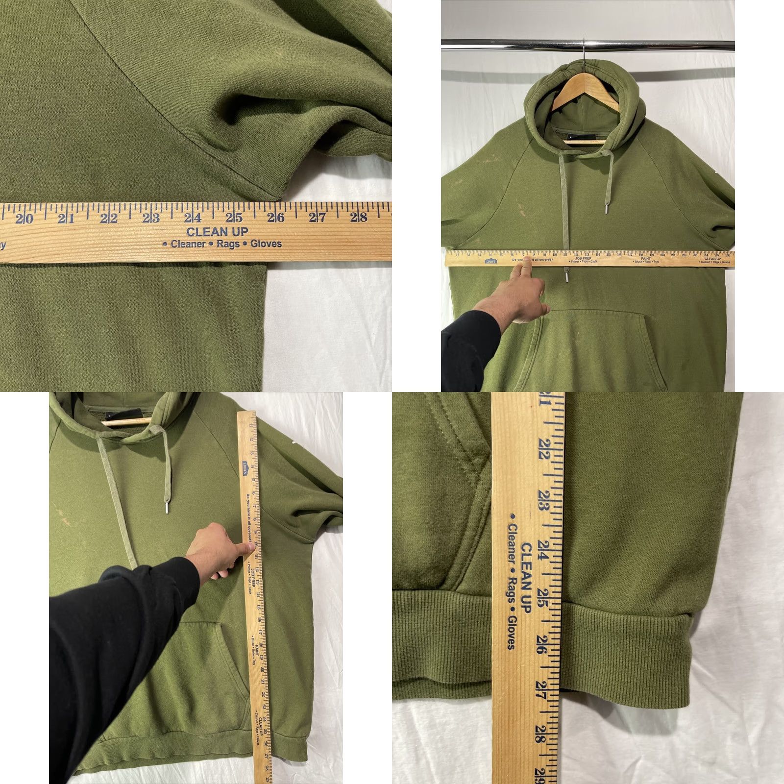 Under Armour Under Armour Hoodie Men XL Green Stealth Bomber Fleece Pullover Sweatshirt Jacket Size US XL / EU 56 / 4 - 9 Thumbnail
