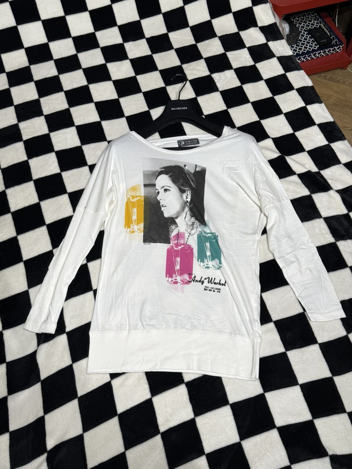 Hysteric Glamour DROP SHOULDER TEE ANDY WARHOL SHIRT HENLEY VINTAGE Size US M / EU 48-50 / 2 - 1 Thumbnail
